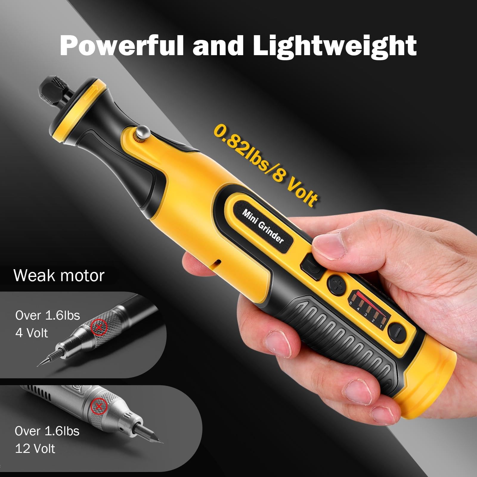 Utensile Rotativo Batteria, Smerigliatrice Angolare Elettrica