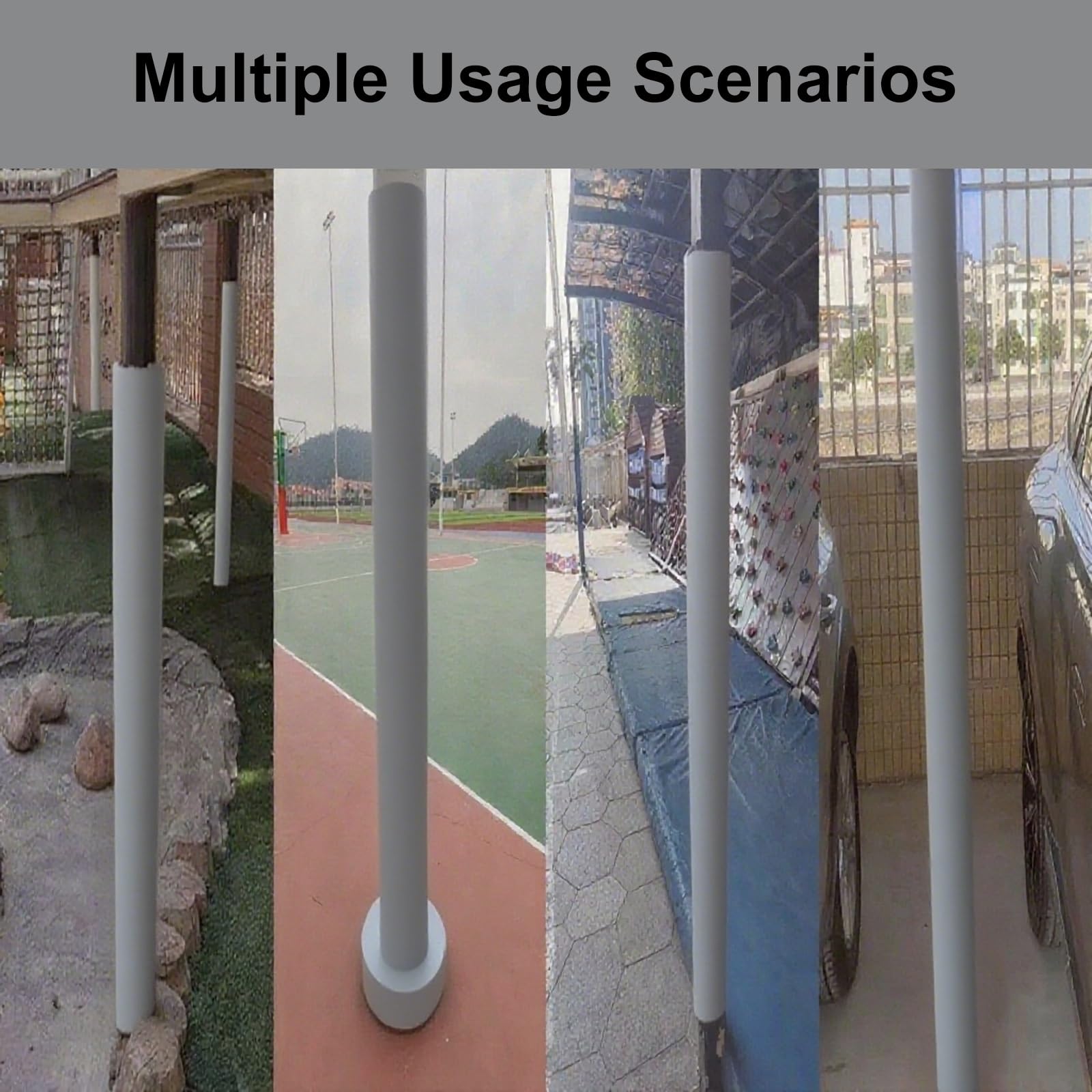 Protector Industrial de Columna, Almohadilla de Seguridad para Postes | Reduce Daños por Impactos, Mejora la Seguridad Laboral, Interior/Exterior, Personalizables(H-1.2m/3.9ft,Dia 19cm/7.5in)