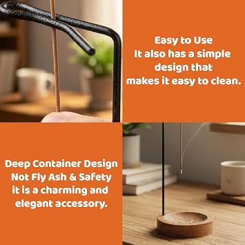 2 Pcs Incense Holder, Upside Down Incense Stick Holders