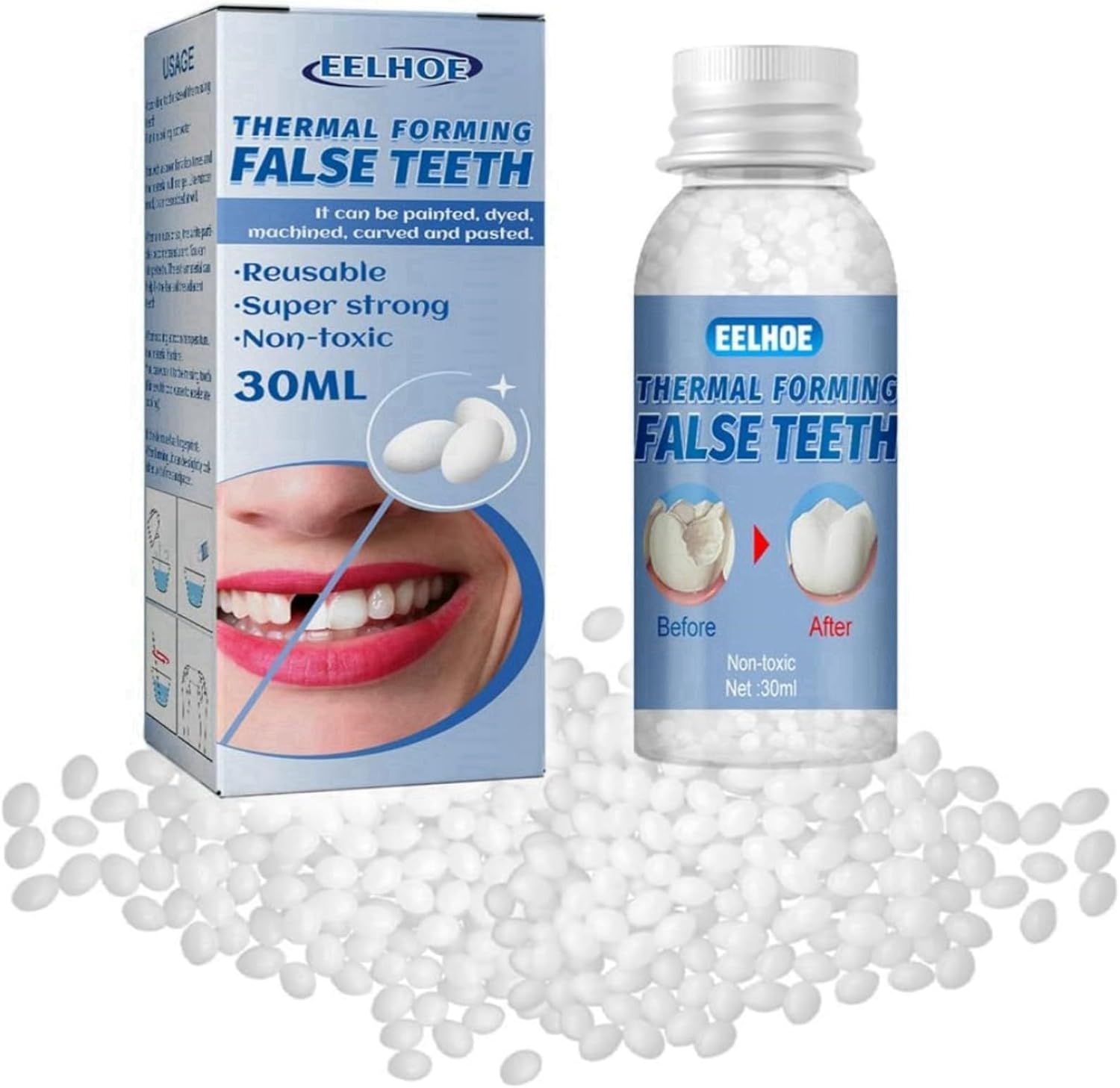 Tooth Filling Repair Kit,Temporary Tooth Filling,Dental Tooth Filler