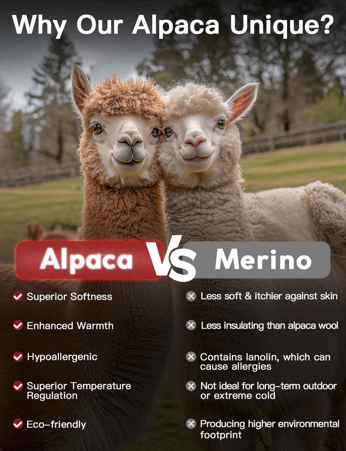 Juclise Calcetines de lana de alpaca para cualquier temporada, de peso medio, merino, para exteriores, para hombres y mujeres, absorben la humedad, para senderismo, acolchados, transpirables, Pebble
