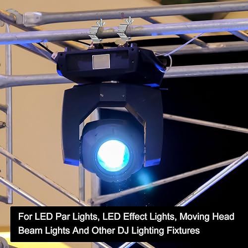 Miniatura 2 de Blulu 20 abrazaderas de armadura de alta resistencia de aleación de aluminio de 2 pulgadas para abrazaderas de luz de escenario de 220 libras,