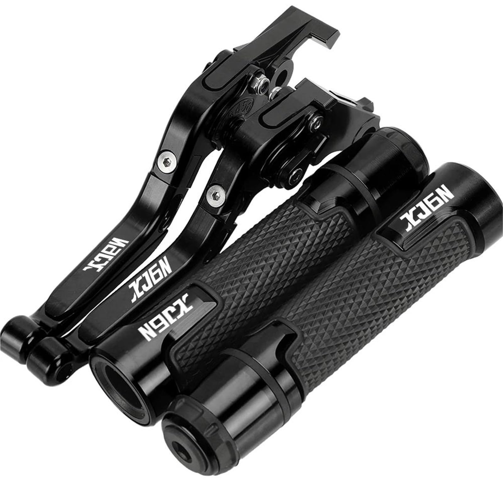 GQUIKGW Replace Motorcycle Brake Clutch Levers Handlebar Controls Enhanced Riding Experience for Y-AMAHA XJ6N Diversion 2009-2015(Black1)