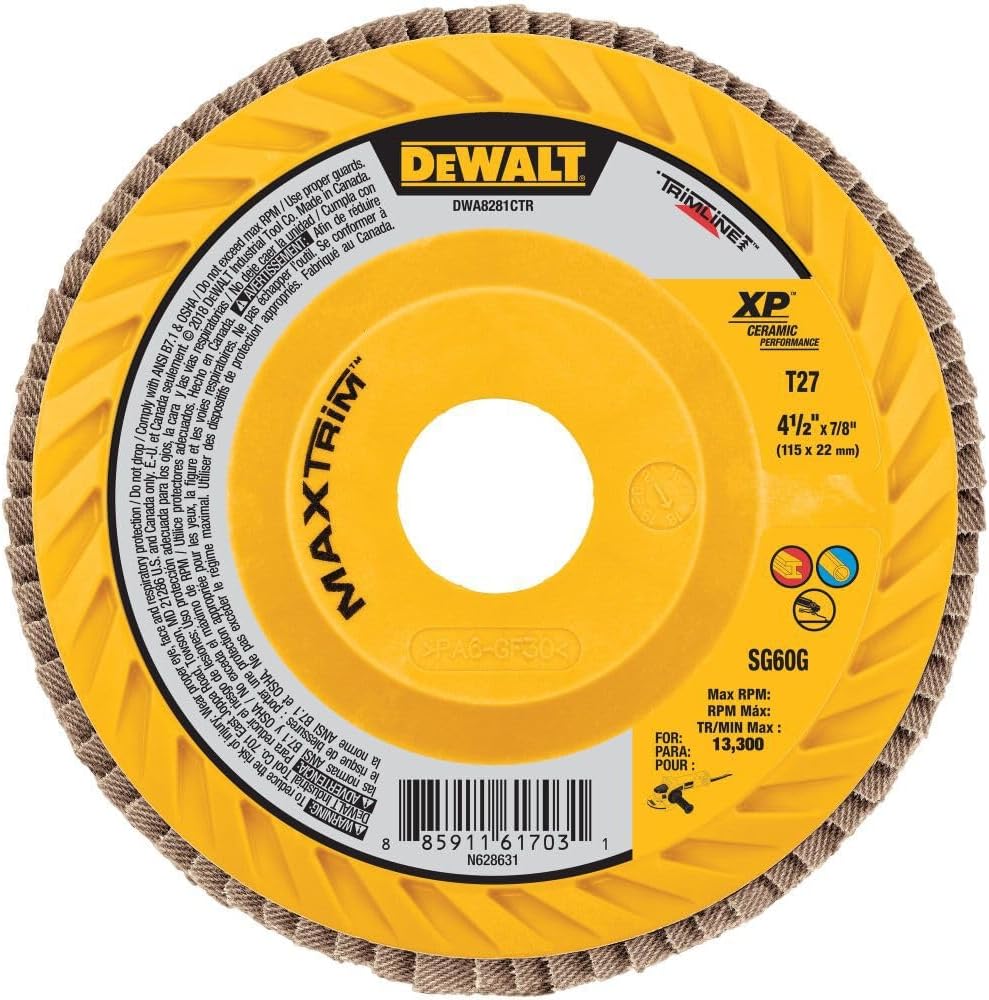4-1/2 X 7/8 60G T27 XP CERAMIC TRIM FLAP