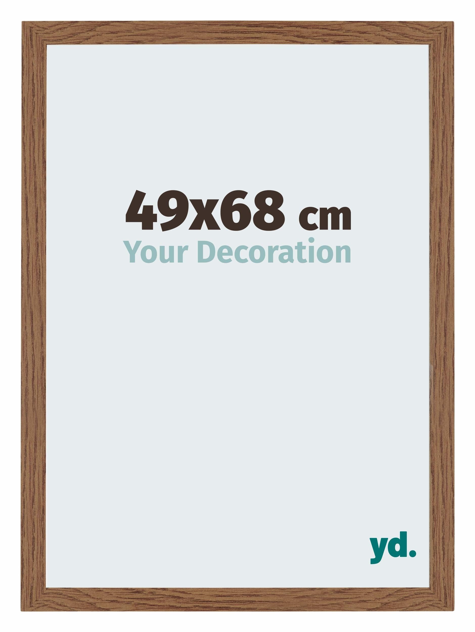 Yd. Oak Rustic Your Decoration - Puzzle Frame 49X68 - Puzzle Frame 500-1000 Pieces - Mdf Photoframe - Mura