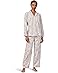 Lauren Ralph Lauren Woven Long Sleeve Notch Collar Long Pant Pajama Set - Main View