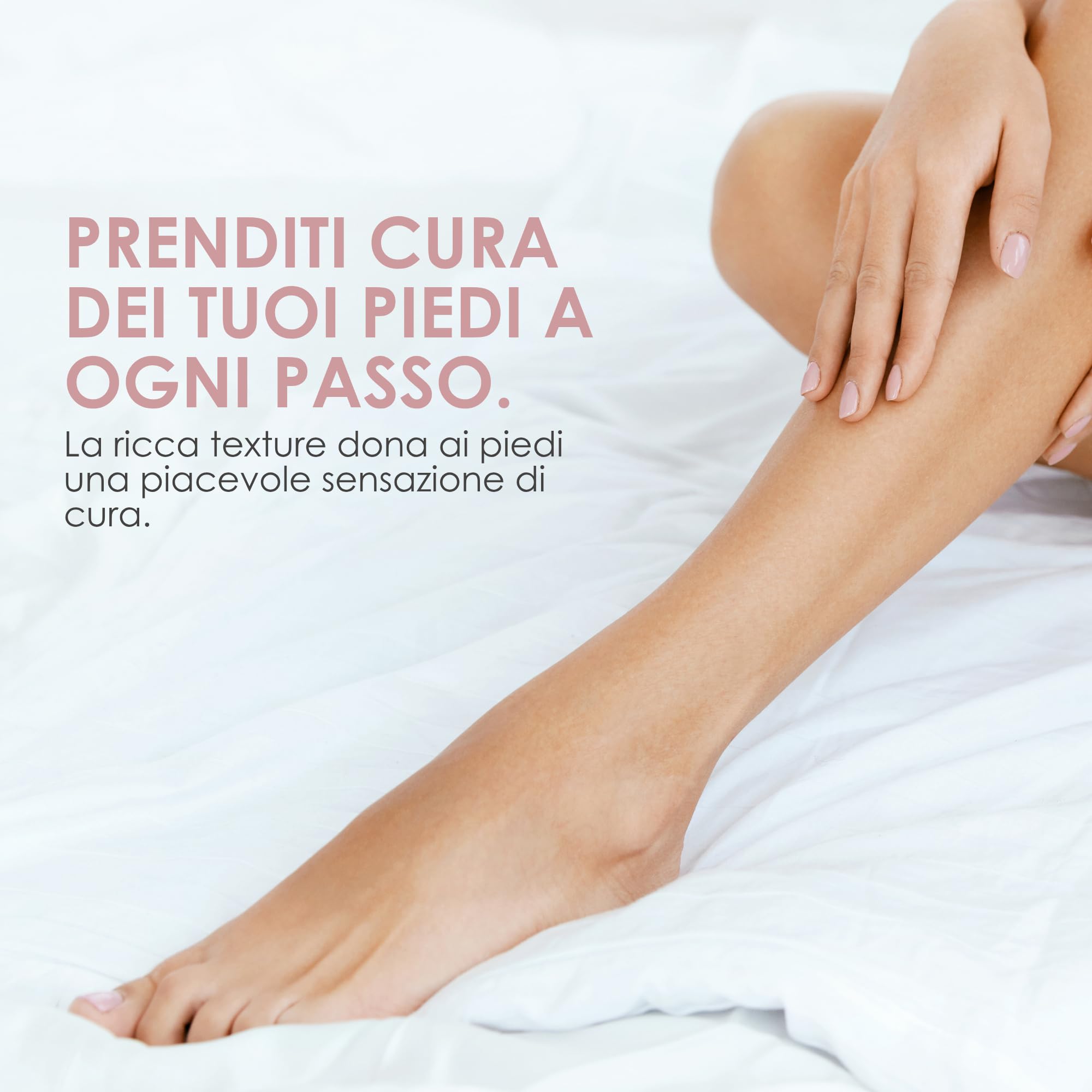Jean & Len crema piedi burro di karité e calendula, per pelle secca e stressata, cura a fondo e rende i piedi morbidi, profumo rosmarino e zenzero, Foot Cream, senza parabeni e siliconi, 100 ml