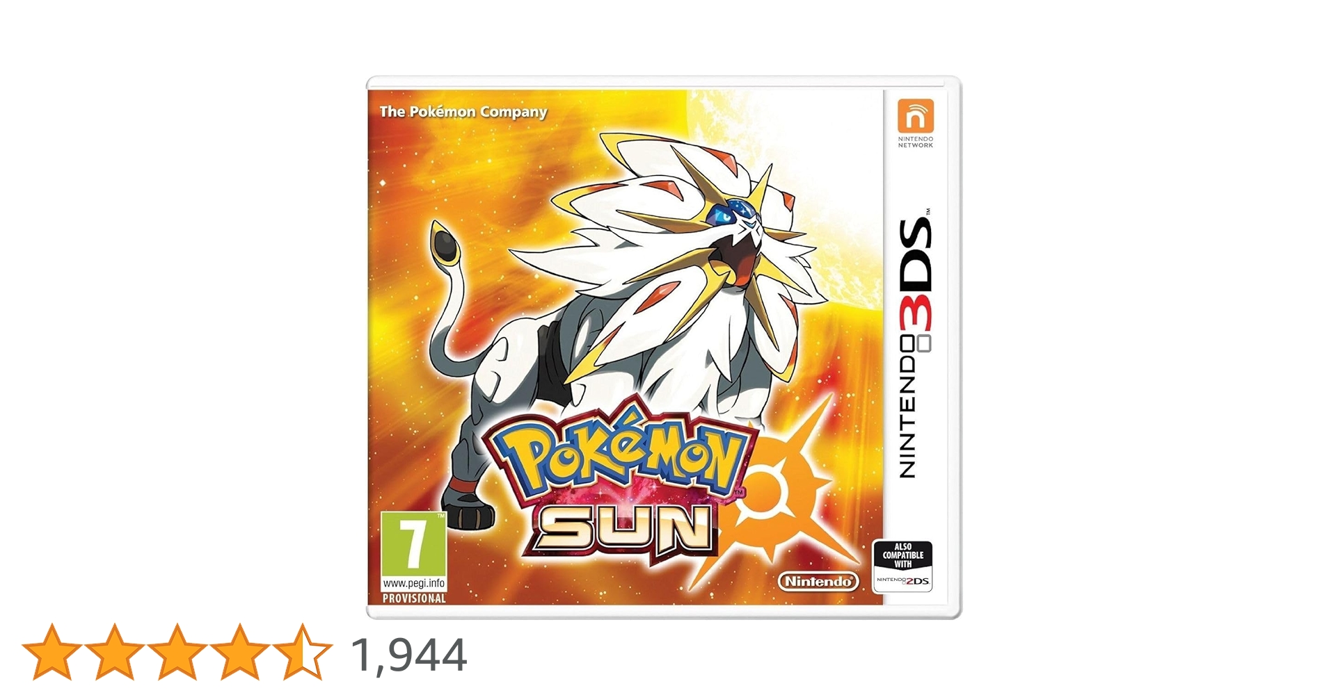 【海外版】 3DS ソフト ポケットモンスター サン Pokemon ポケモン Amazon | Pokemon Sun ポケットモンスター サン (輸入版