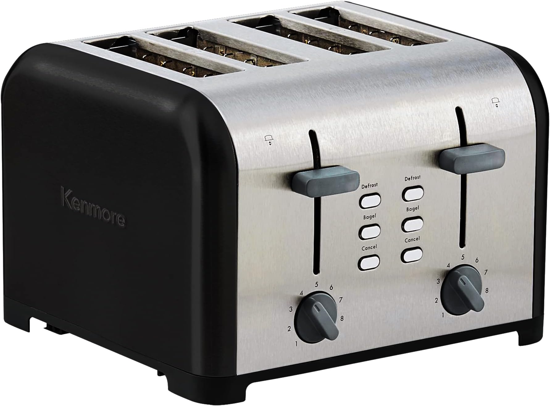 KitchenAid KMT211CU 2Slice Toaster, Countour Silver Home