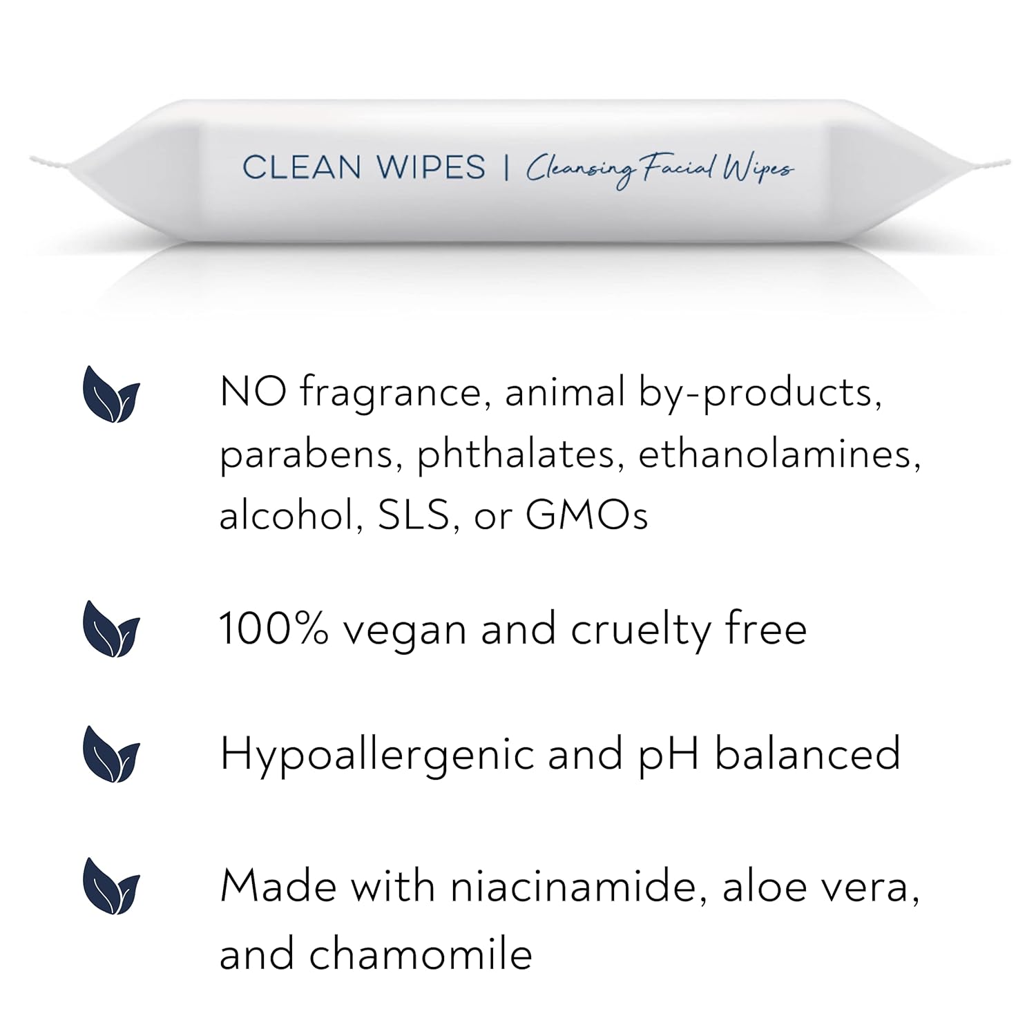 Clean Skin Club - XL Premium Face Wipes | Extra Moist Makeup Removing Towelettes | 30 Count | Facial Cleansing Cloth | Cruelty Free & Vegan | Fragrance Free | NO Alcohol or Chemicals | GMO & Paraben Free : Beauty & Personal Care