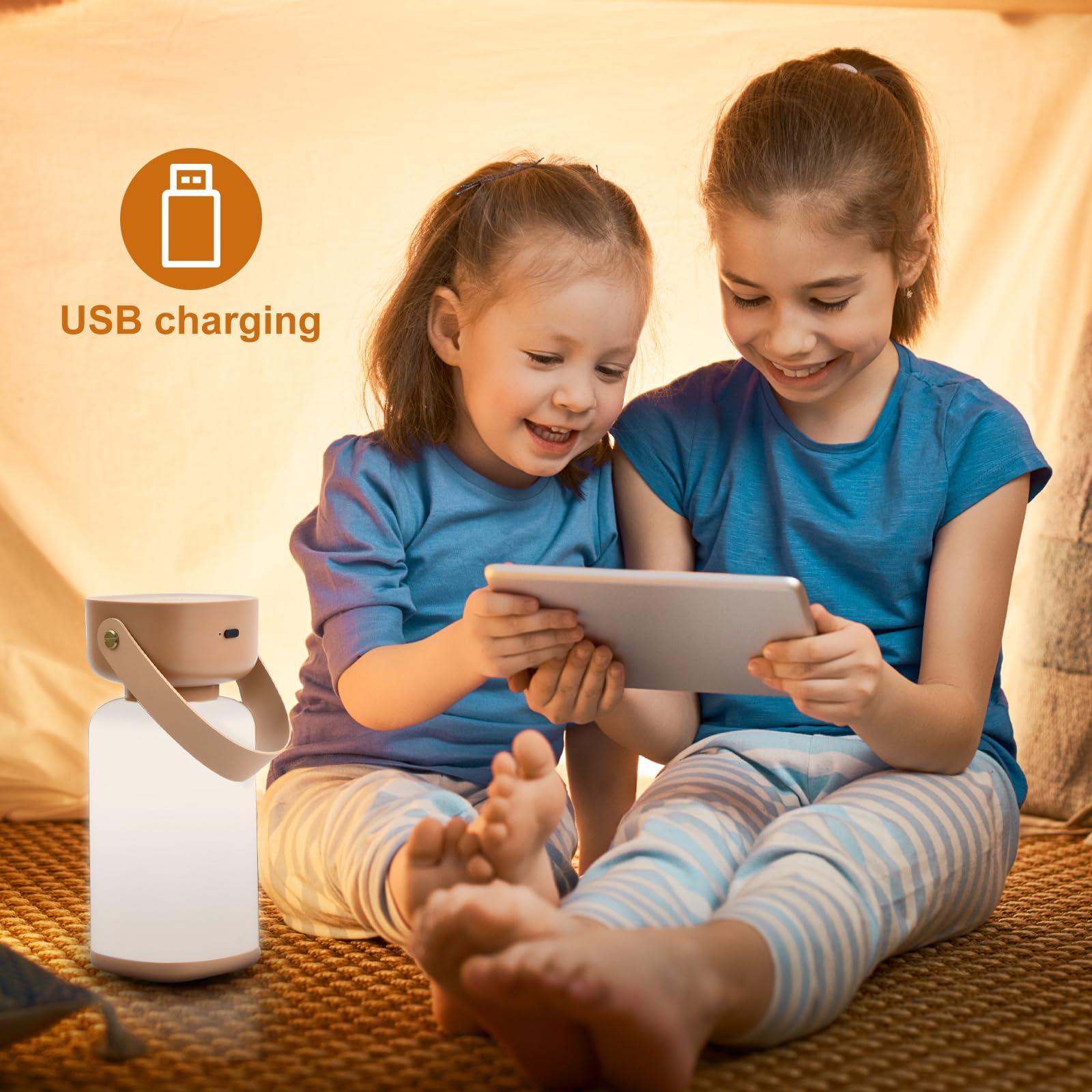 Veilleuse Enfant Rechargeable Astronaute - Lumière Tactile 3 Niveaux, Design Mignon, Pour Chambre, Cadeau Enfant - 9