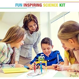 DIY Robotic Science Kits for Kids Age 8-12 6-8, STEM Projects for Kids Ages 8-12, Building Robot Kit Experiments, Educational Toys for Ages 8-13, Gifts for Boys & Girls Age 6 7 8 9 10 11 12 Years Old