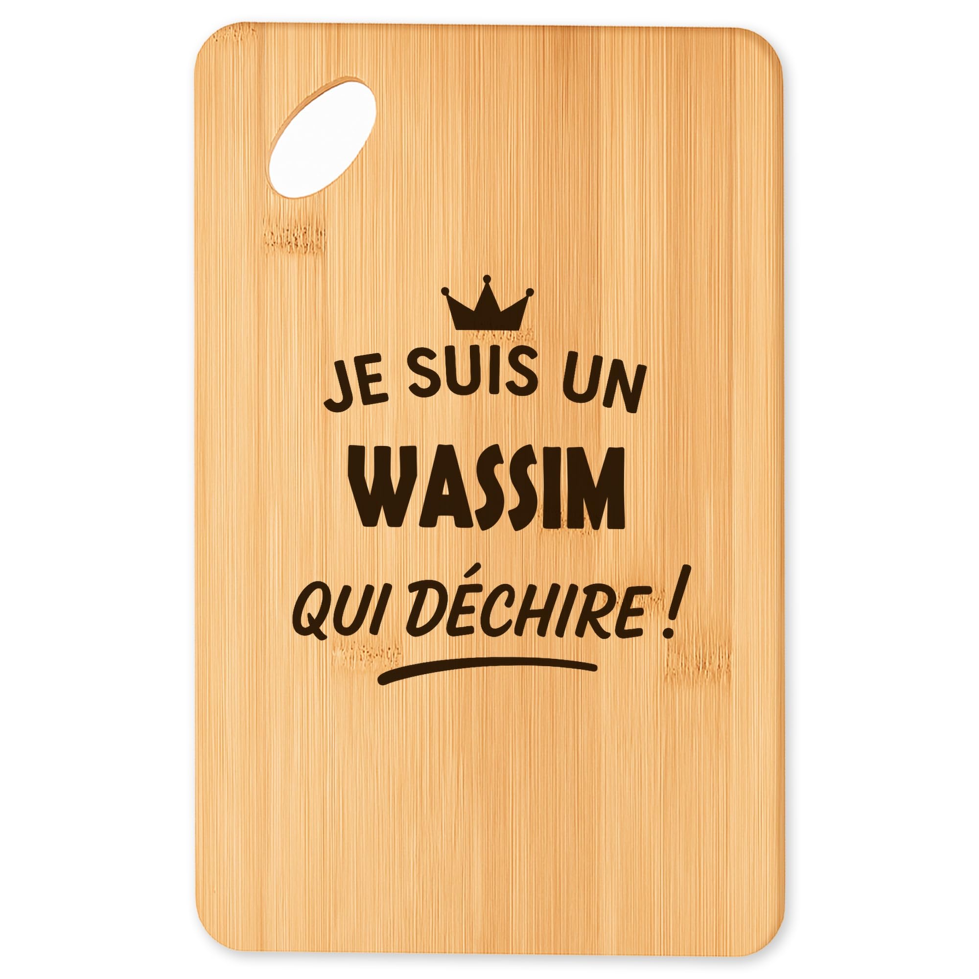 Planche à découper Wassim en bambou et plateau apéro pour la cuisine
