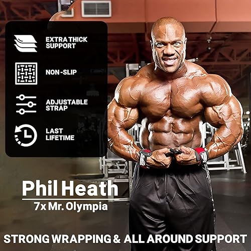 Miniatura 2 de Schiek Correas de elevación de clavijas de lujo modelo deportivo 1000-DLS