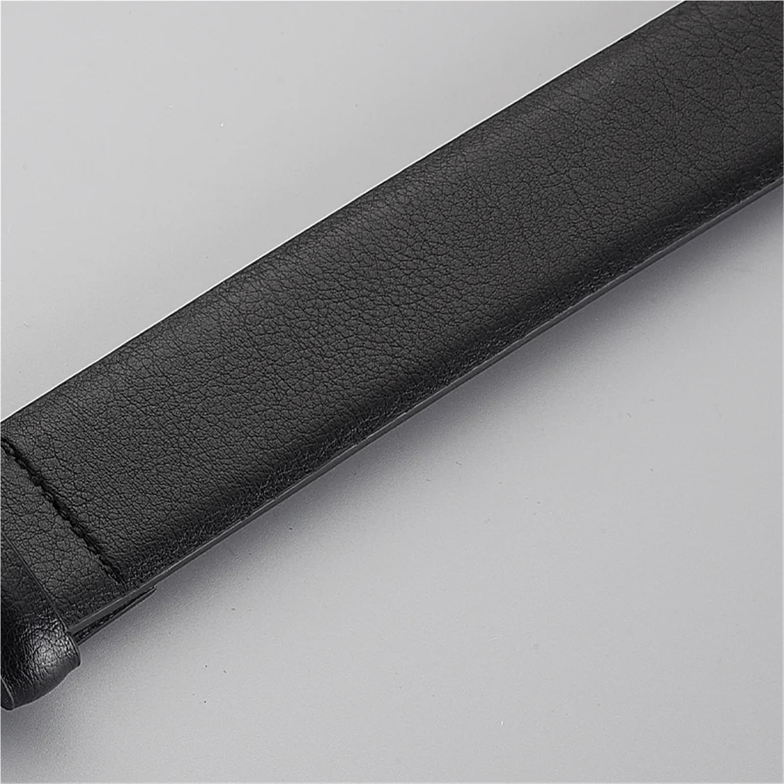 2 pezzi Cintura da uomo con fibbia maschile in pelle Cinture in vita for jeans Per Uomo