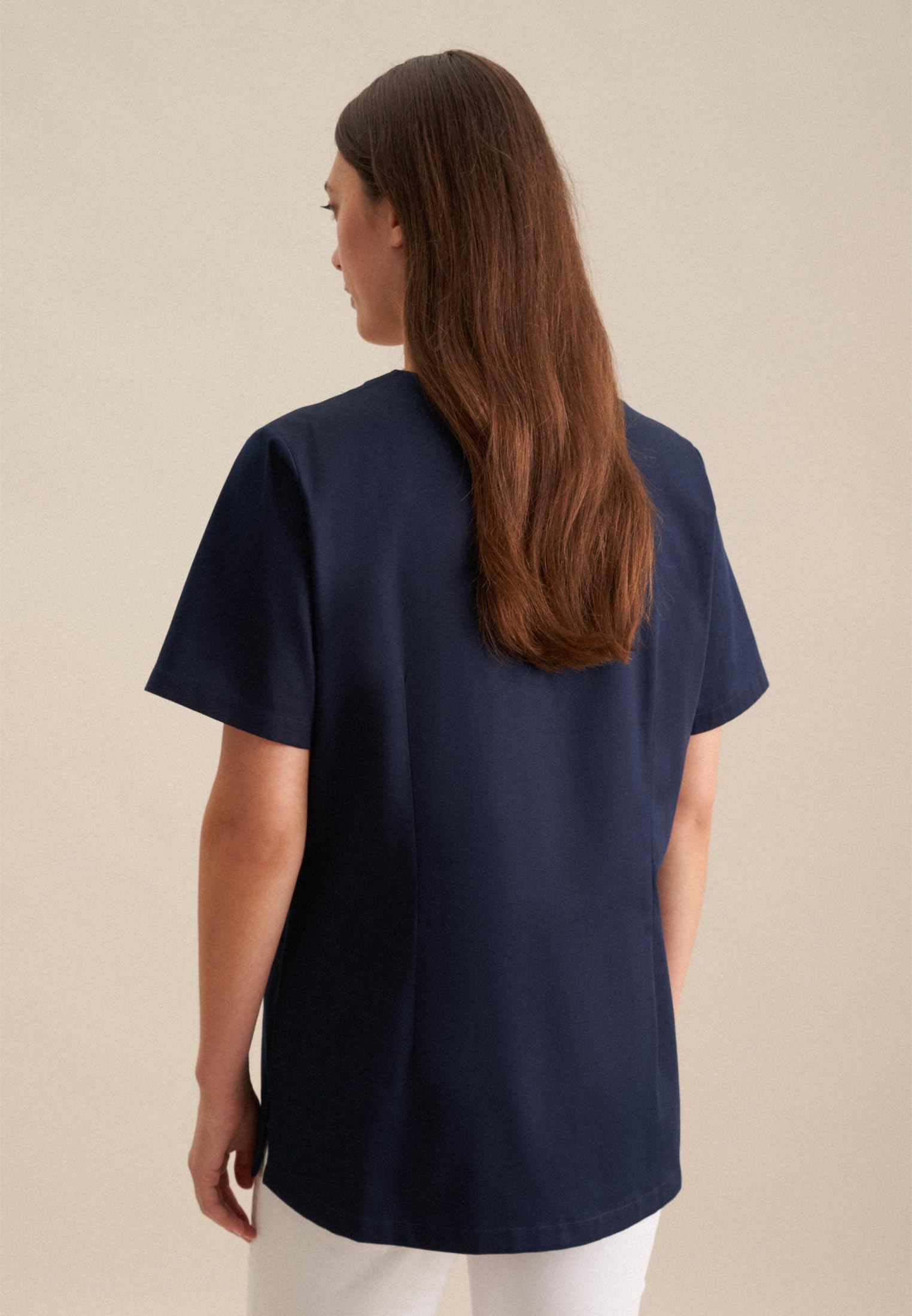 Seidensticker Damen Regular Fit Kasack Arbeits-T-Shirt (1er Pack)