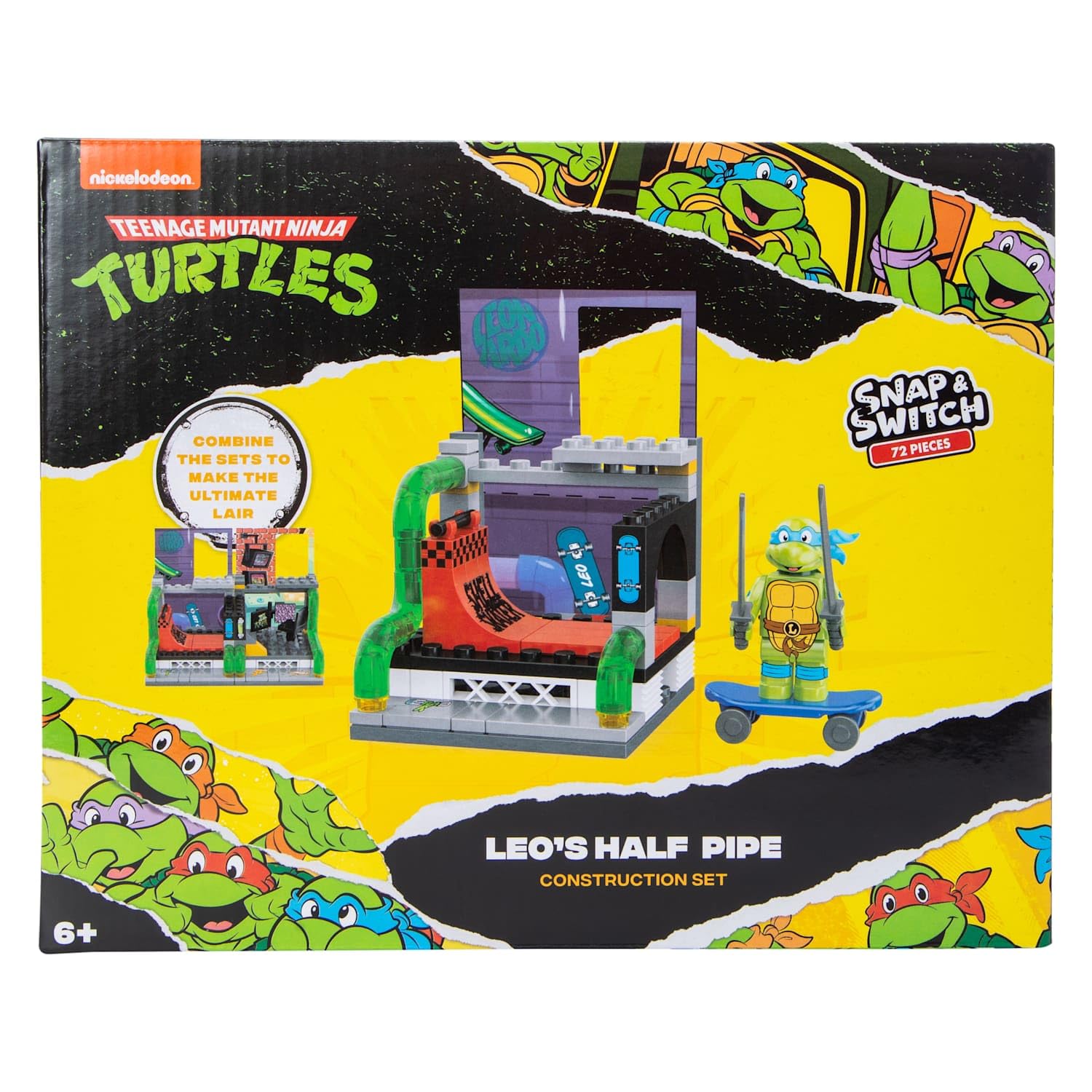 Amazon.com: Snap & Switch Teenage Mutant Ninja Turtles Leonardo's