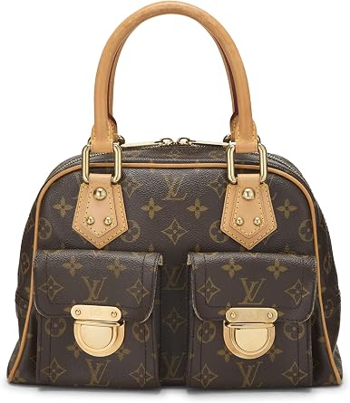 Pre-loved Monogram Canvas Manhattan PM, Brown