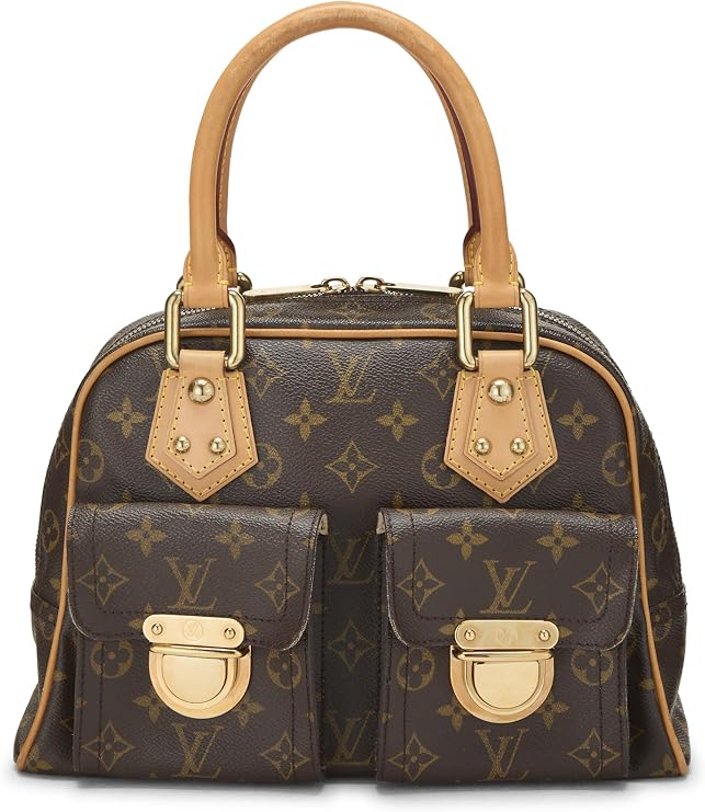 Pre-loved Monogram Canvas Manhattan PM, Brown