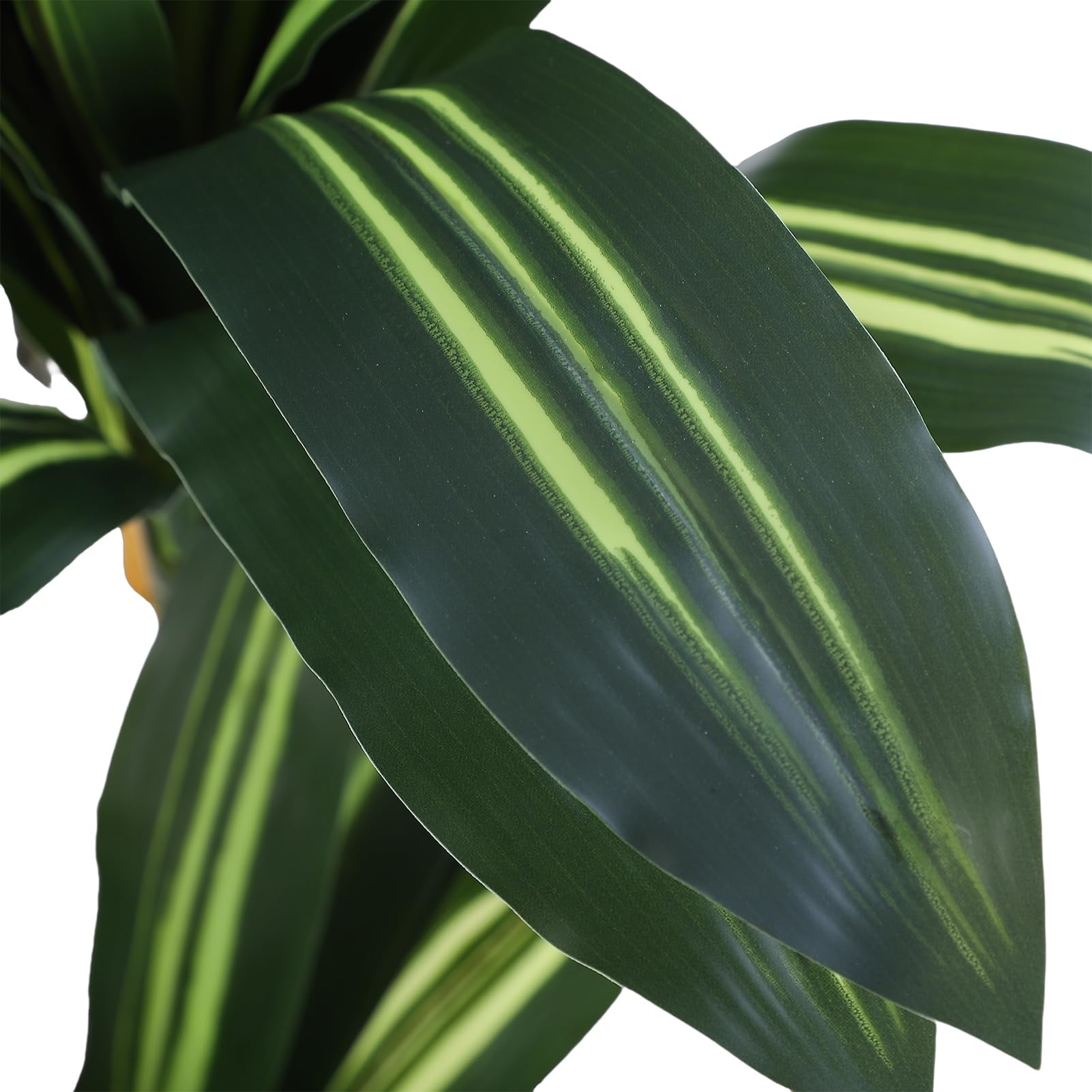 SIXRUN Albero di Dracaena Artificiale Alto 1,4 M Pianta da Pavimento Finto 6 Tronchi Realistici Foglie di Seta in Gomma Realistica per L'arredamento del Soggiorno di Casa Ufficio con