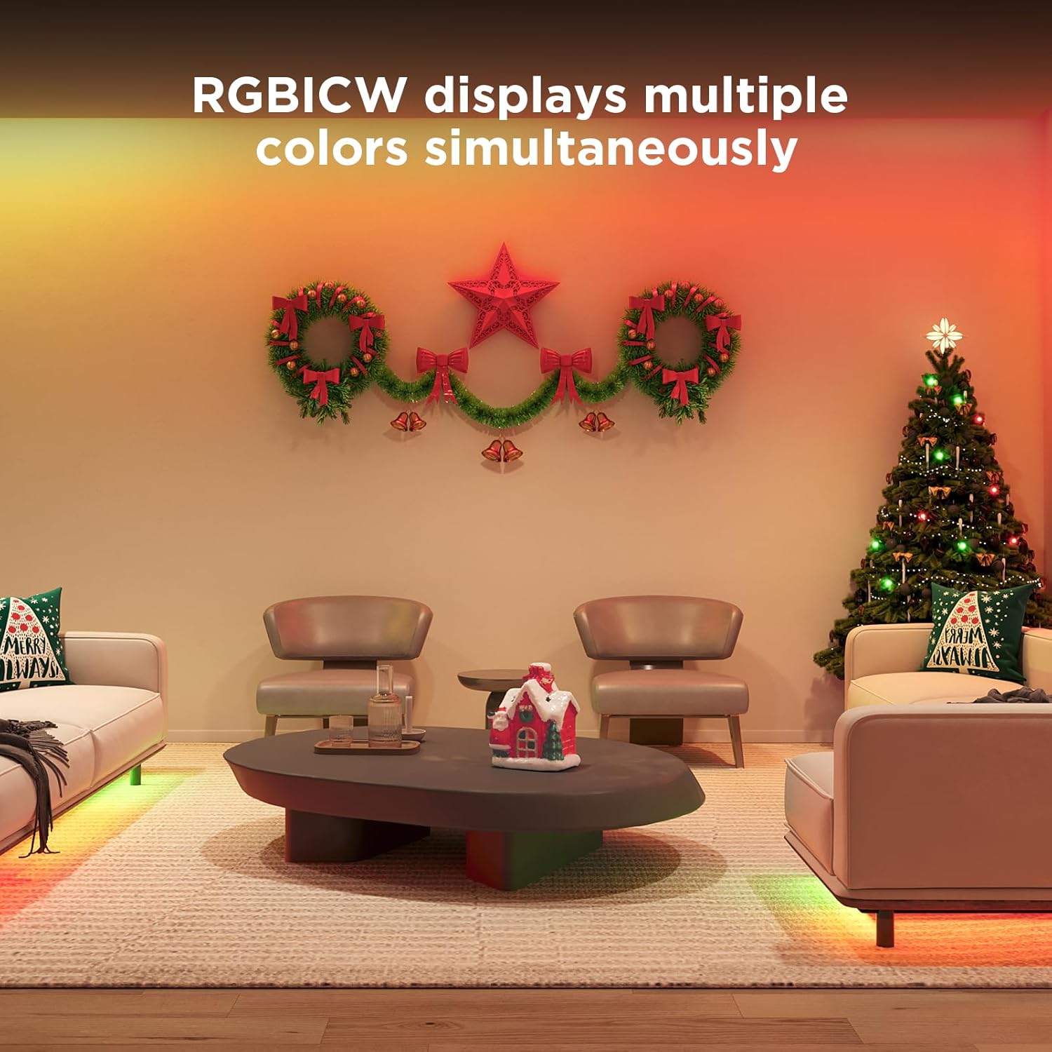 Govee RGBICW WiFi + BT Kplm LED Strip (5m)