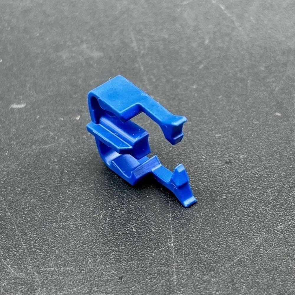9.49mm Black Blue Plastic External Fuel Line Hose Retainer Clip Fit For Jeep Wrangler Compass 1 Set