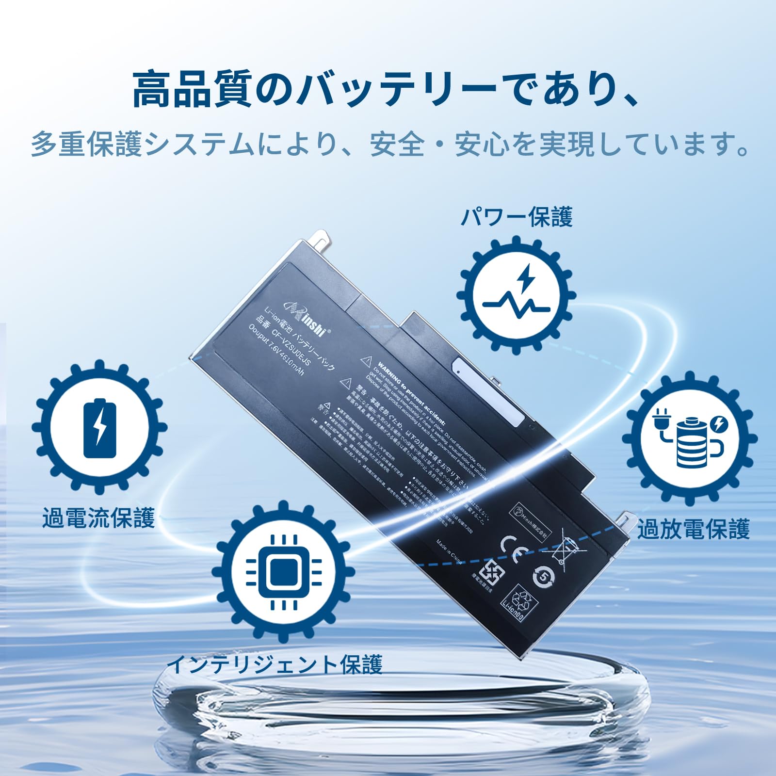 Panasonic バッテリーパック　CF-VZSU0NJS レッツノート 楽天市場】【☆最大100%ﾎﾟｲﾝﾄ】純正 PANASONIC パナソニック CF