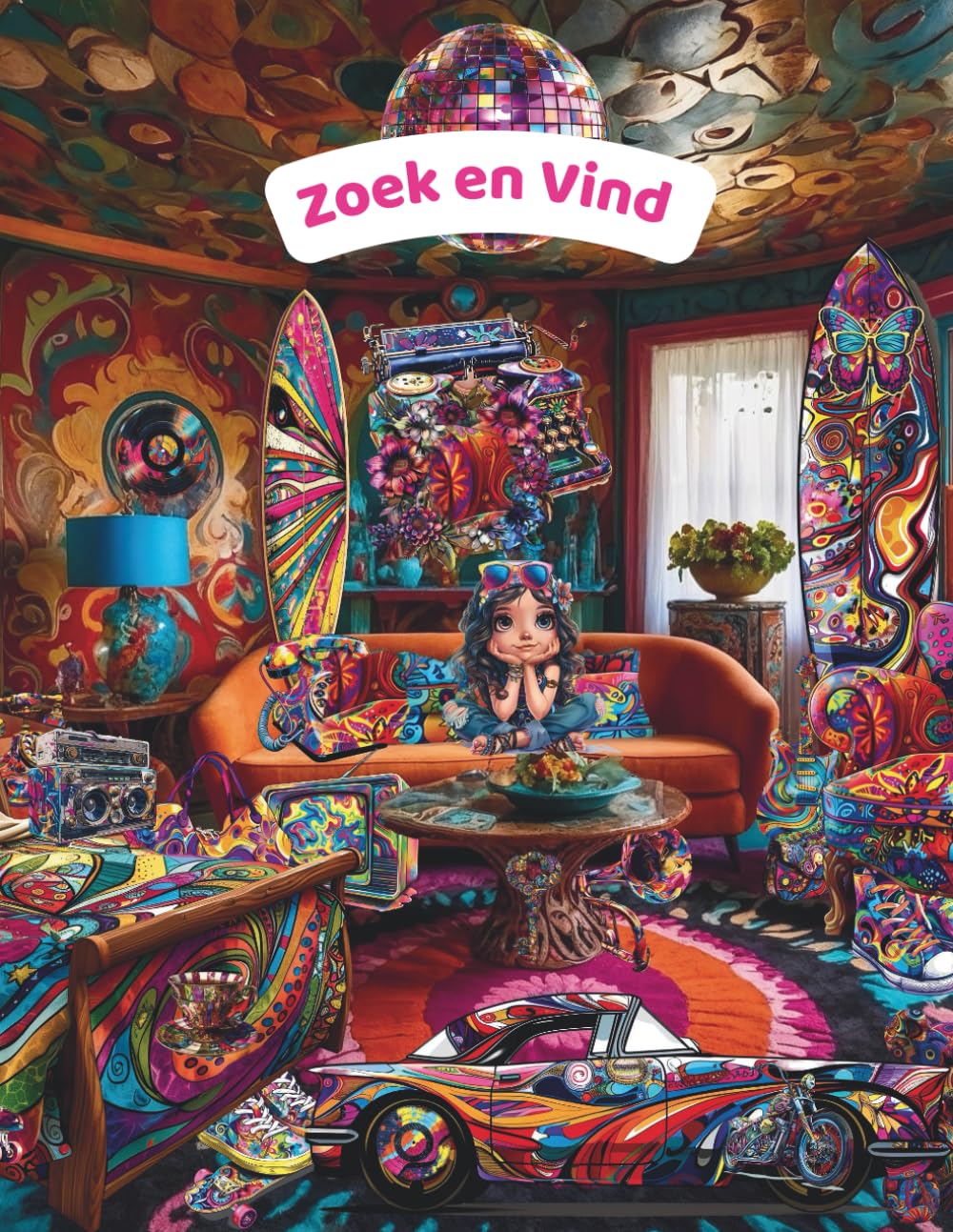 Zoek en Vind: Een rustgevend zoekboek met verborgen objecten voor ontspanning, concentratie en creatief genieten