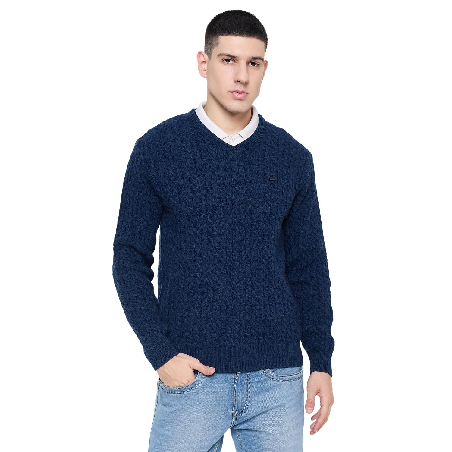 duke Men's Acrylic Blend Casual Pullover Sweater-picture-37