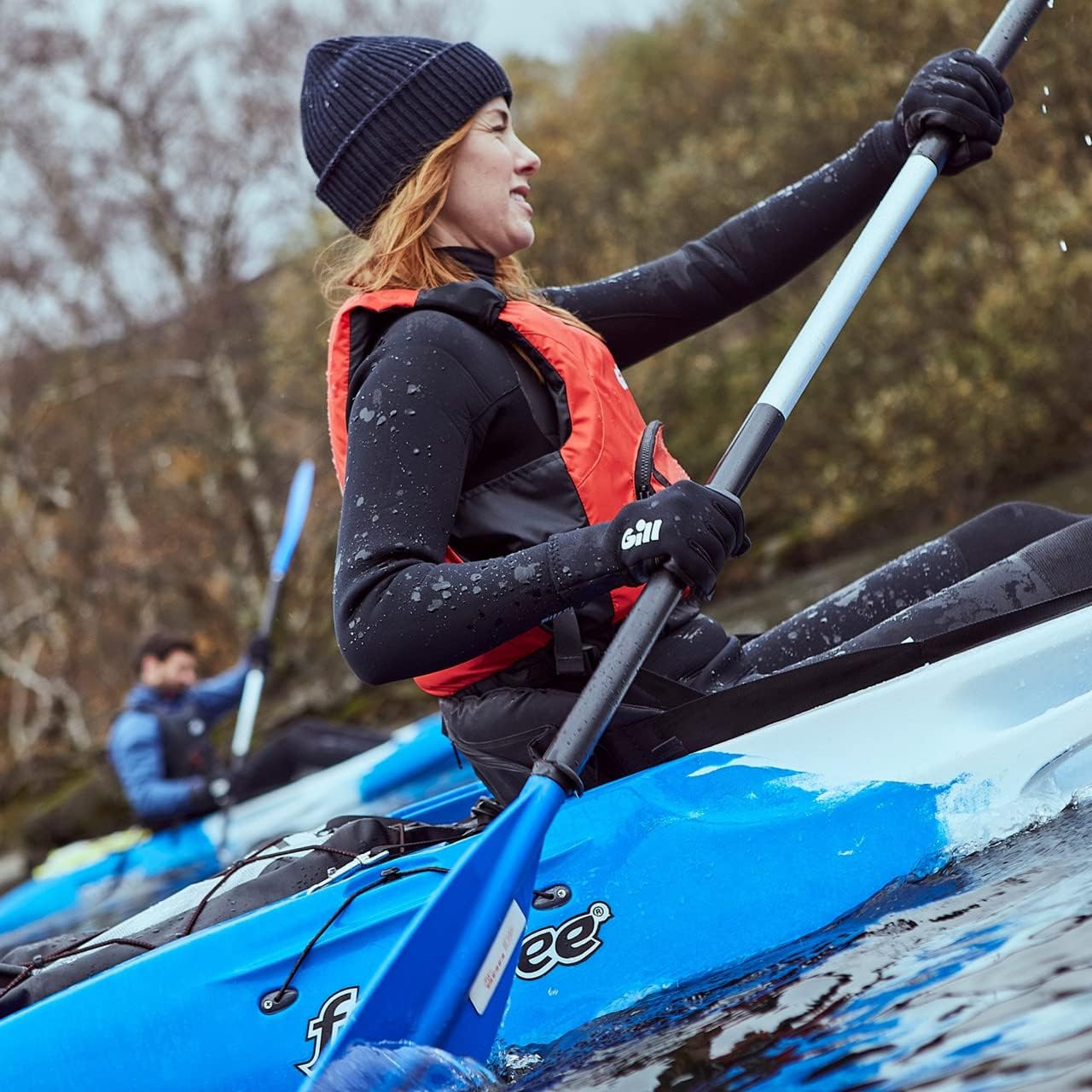 Gill Women Pursuit 4/3mm Neoprene Full Body Long Sleeve Wetsuit - Water Sport Surfing Paddleboard Swimming