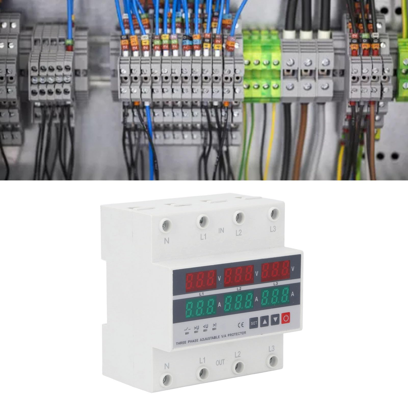 CHICIRIS Protecteur Automatique de Surtension 63A, Dispositif de sécurité