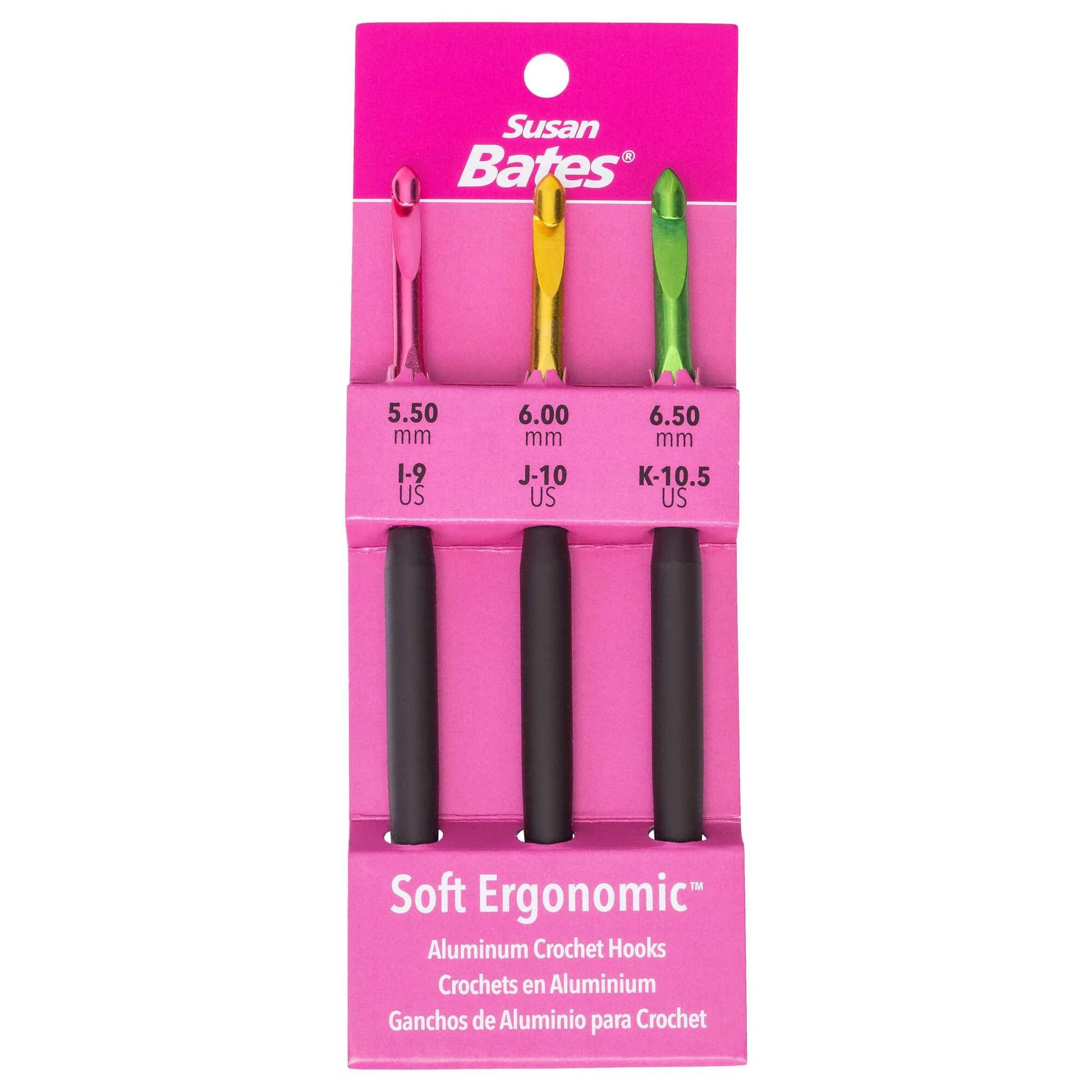 Susan Bates Weiches ergonomisches Set I, J, K
