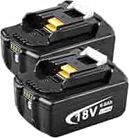 makita BL1860Bクマラー　2/2 Makita 18V LXT Lithium-Ion 6.0 Ah Battery (2-Pack) BL1860B-2