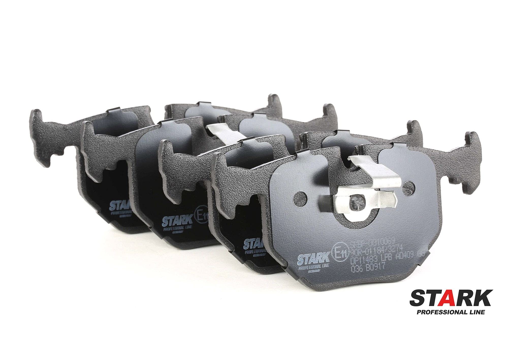 STARK Disques Et Plaquettes De Freins SKBK-10991634 Essieu Arrière Avec Clip De Piston Ventilé