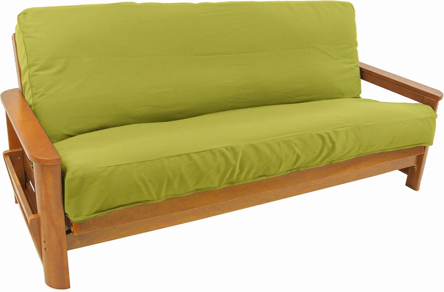 Blazing Needles Solid Twill 8 to 9inch Full Futon Cover