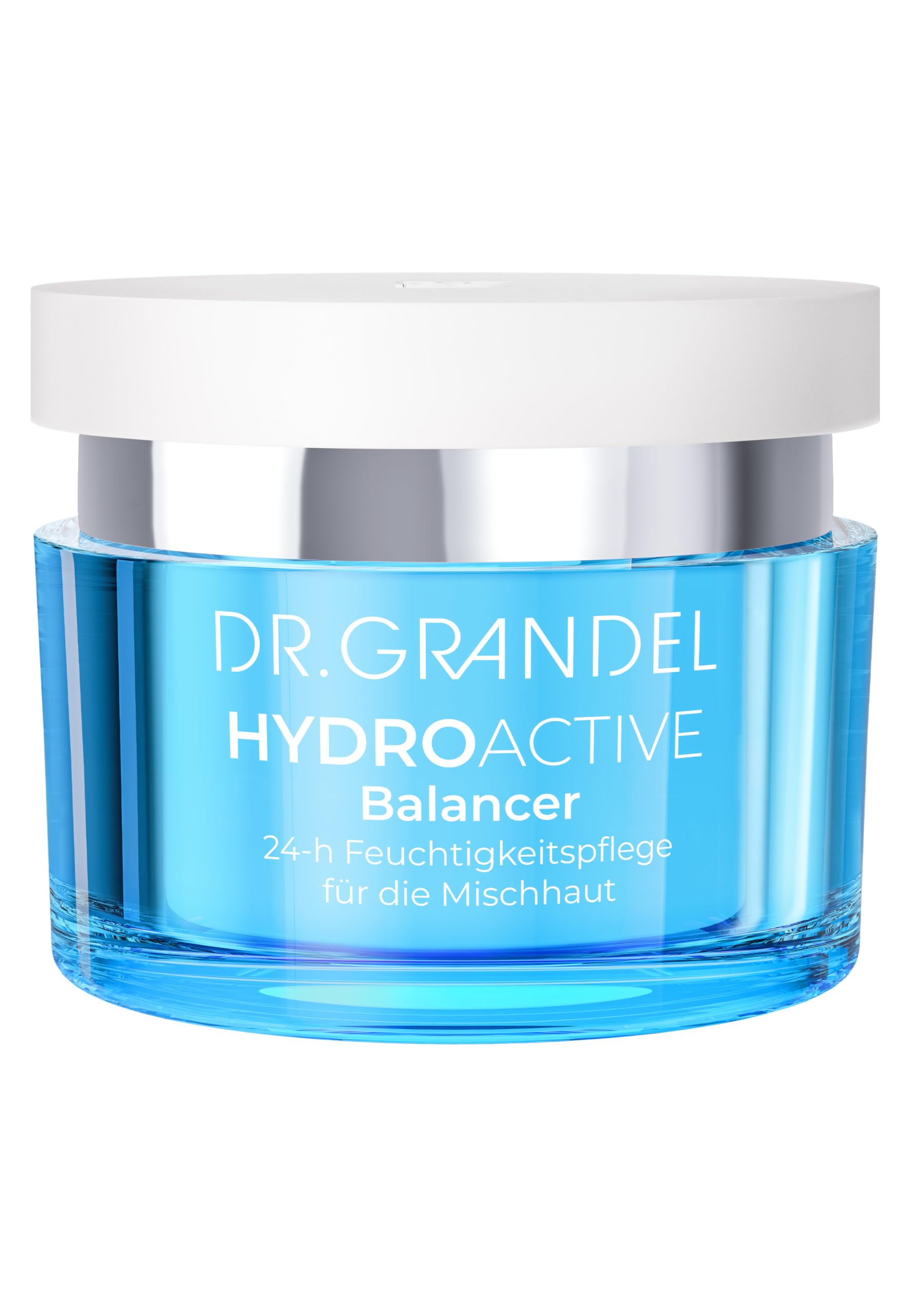 DR. GRANDEL HYDRO ACTIVE Balancer 24h crema facial 50 ml | Crema hidratante para pieles mixtas, mate, reduce el brillo del aceite en la zona T, equilibra y ligera