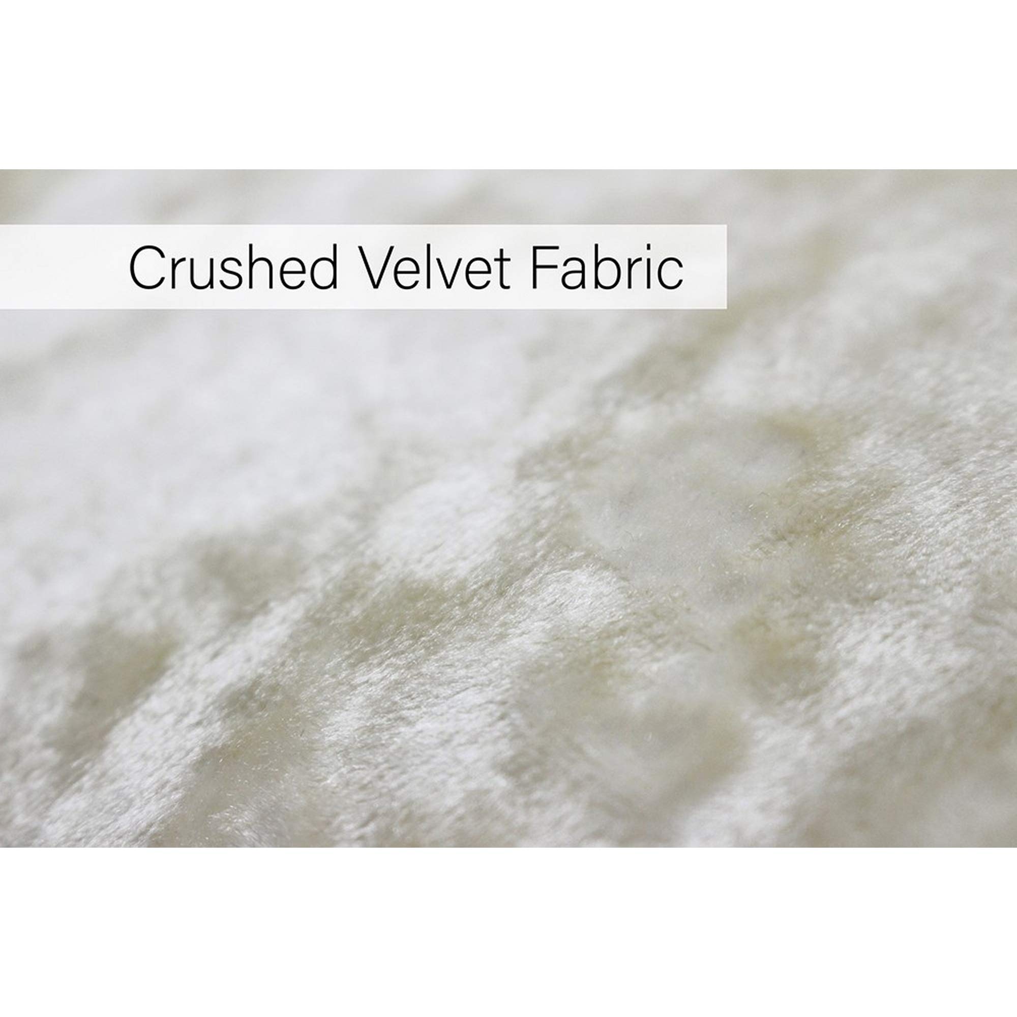 Riva Paoletti Verona Ringtop Occhielli Tende (Coppia) - Oyster Beige - Vellutato - Crushed Velvet di Sguardo 100% Poliestere - 168 Centimetri di Larghezza X 137 Centimetri Goccia (66" X