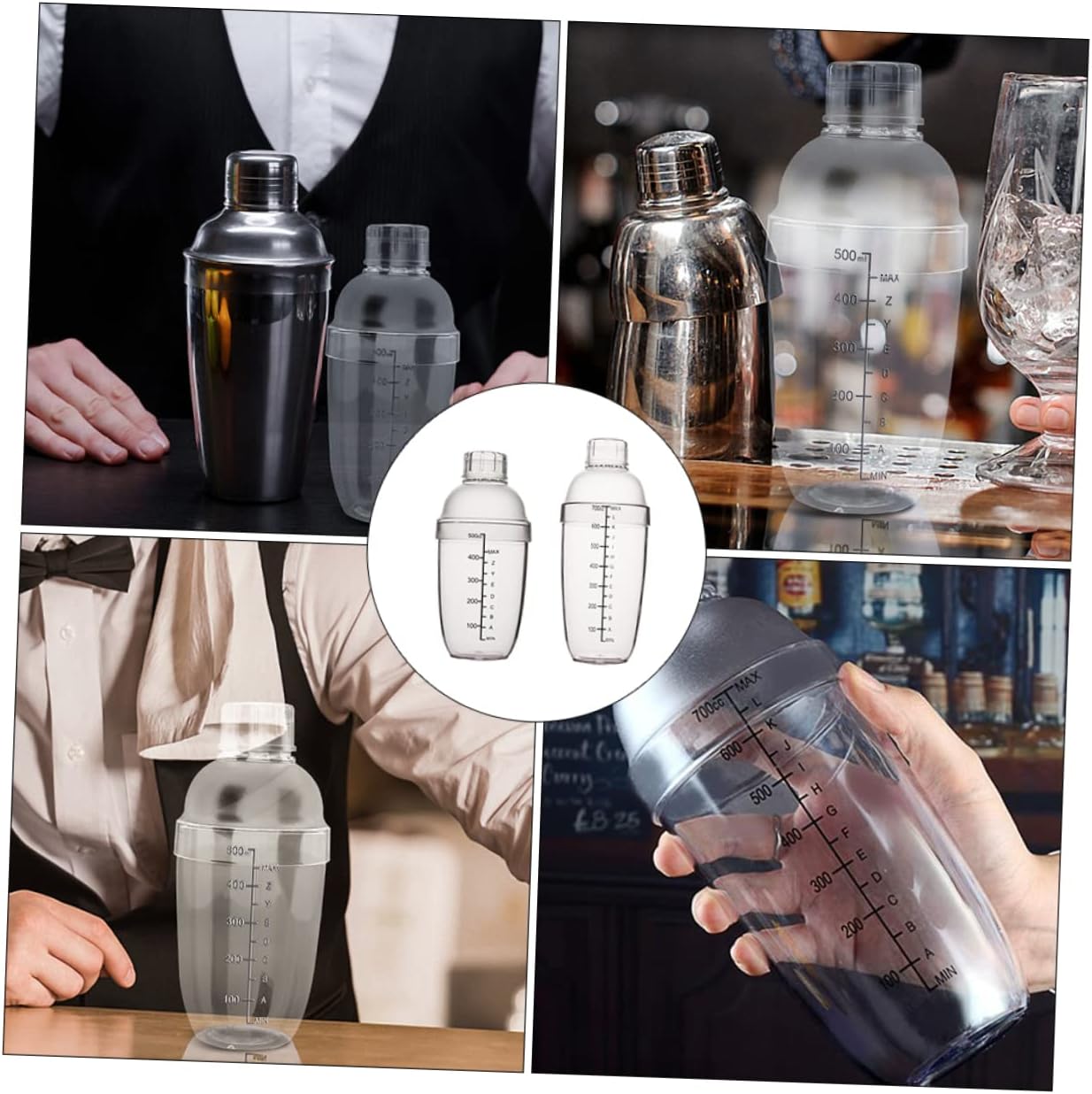 1set Insulated Antifreeze Cup Scale Printed Frosted Appearance Modern Bar Decor