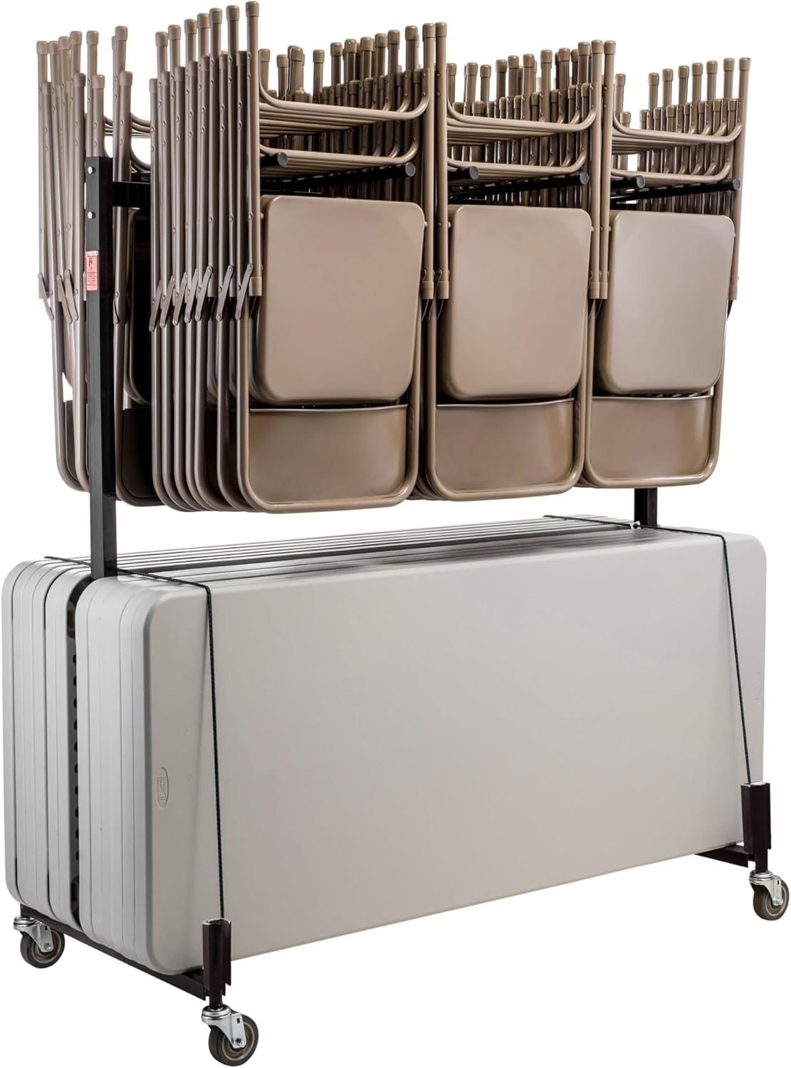 National Public Seating Powder Coated Steel Table/Chair Storage Truck