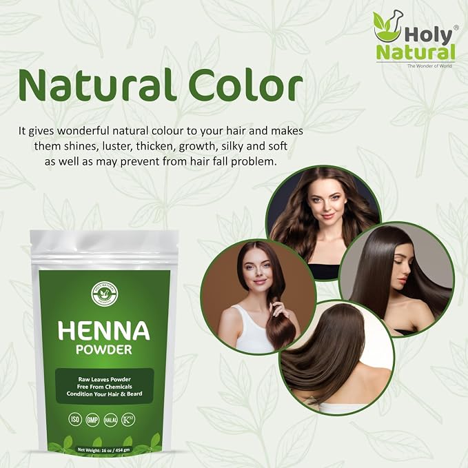 Henna en Polvo para Cabello y Barba – 100% Natural miniatura 6