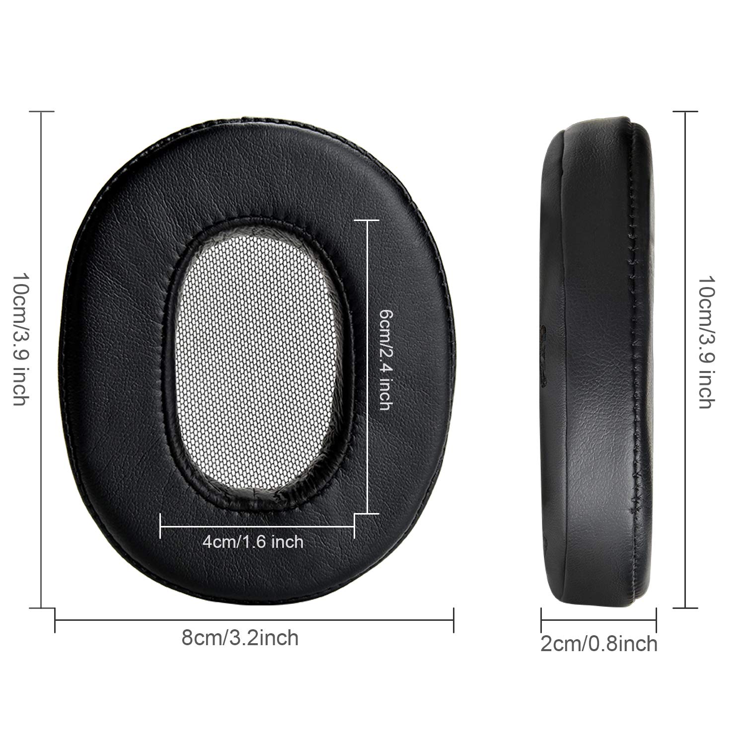 Misodiko Cuscinetti Auricolari Angolati Aggiornati Di Ricambio Per - Foto 2