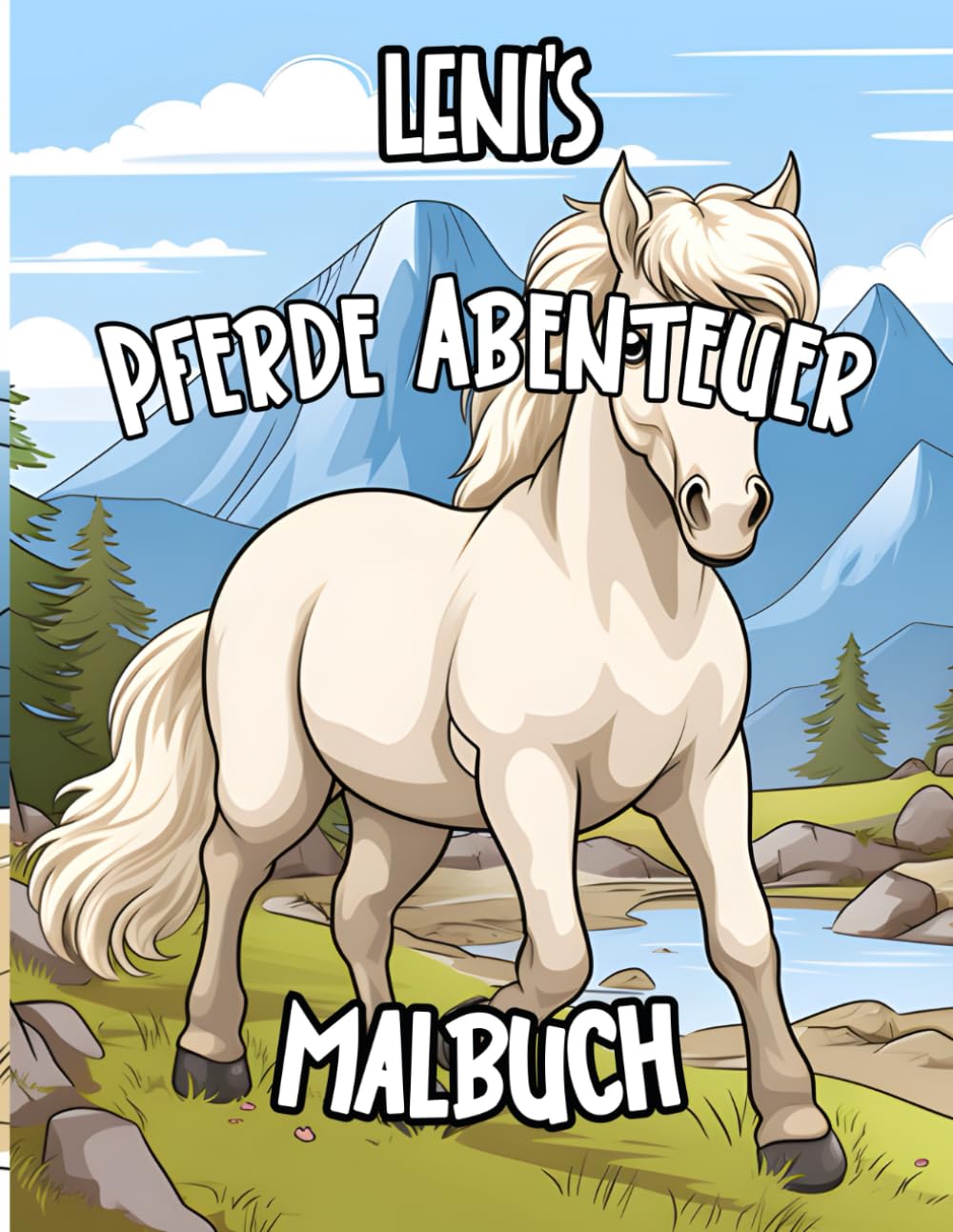 Leni's Pferde Malbuch