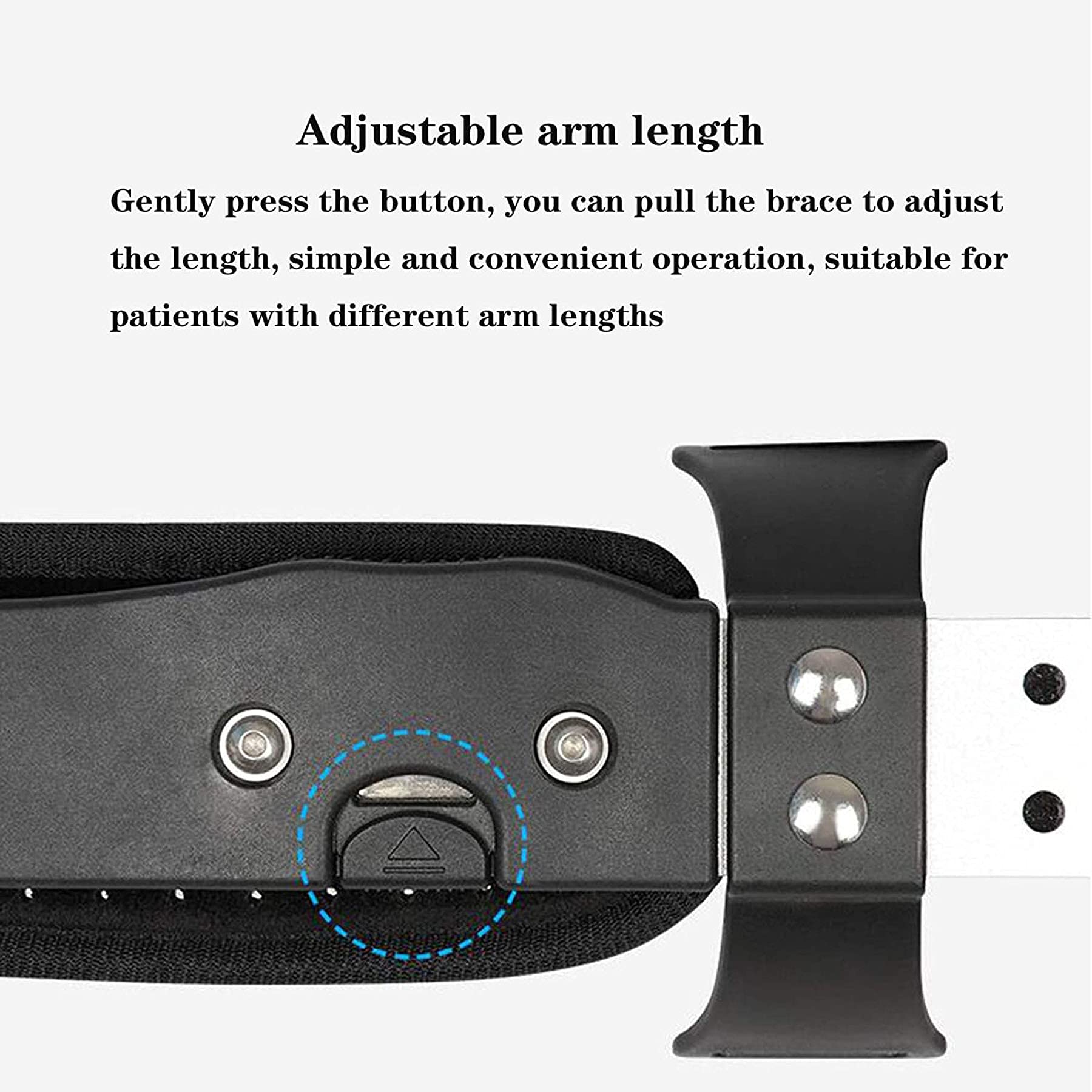 Soporte Abducción Hombro Inmovilizador Ajustable para Roturas Luxaciones Esguinces Distensiones Fracturas para Soporte de Lesiones Fijación Hombro Disponible para Mujeres Hombres,Right