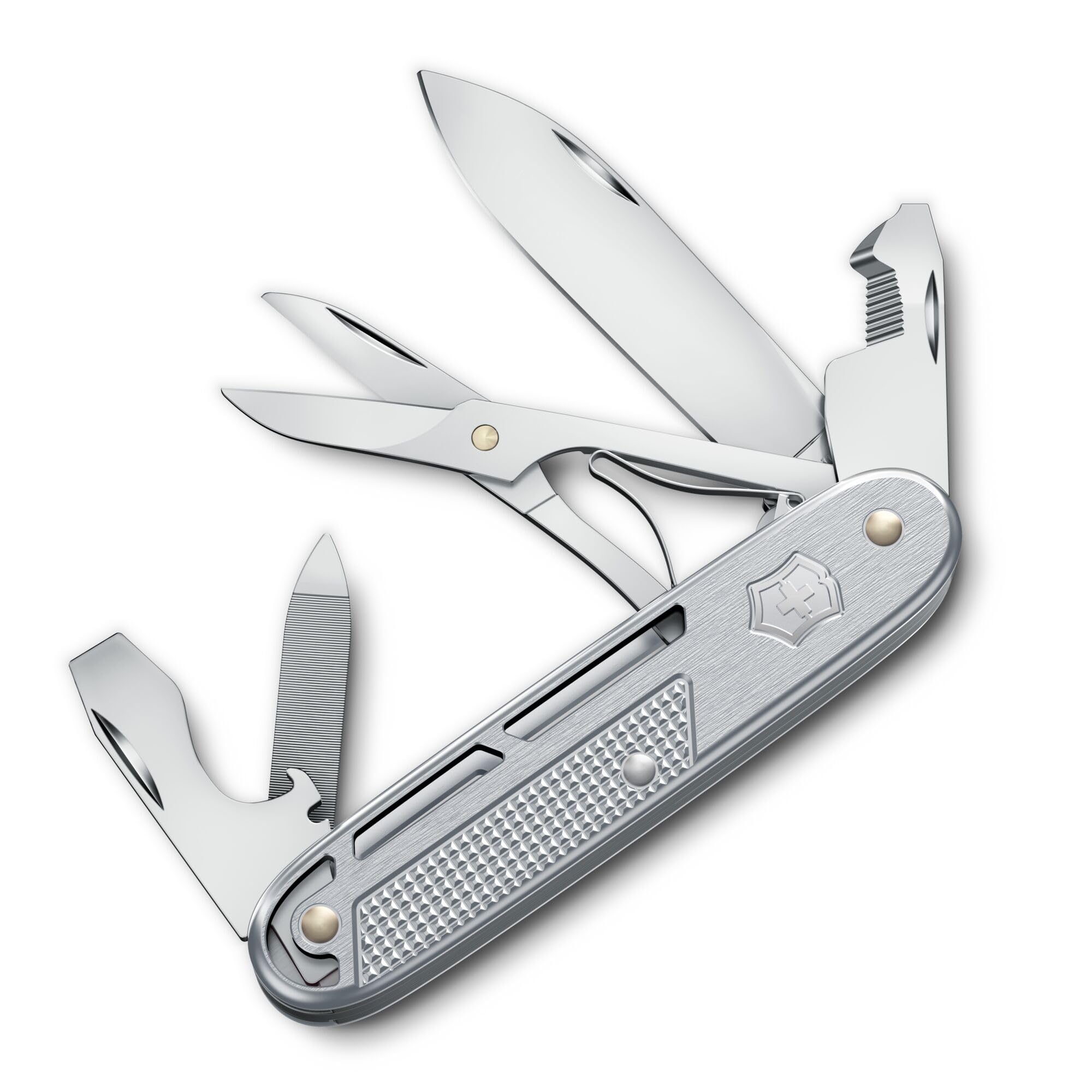 Victorinox Synergy X Alox 93 mm Swiss Army Knife, Silver | 0.8226