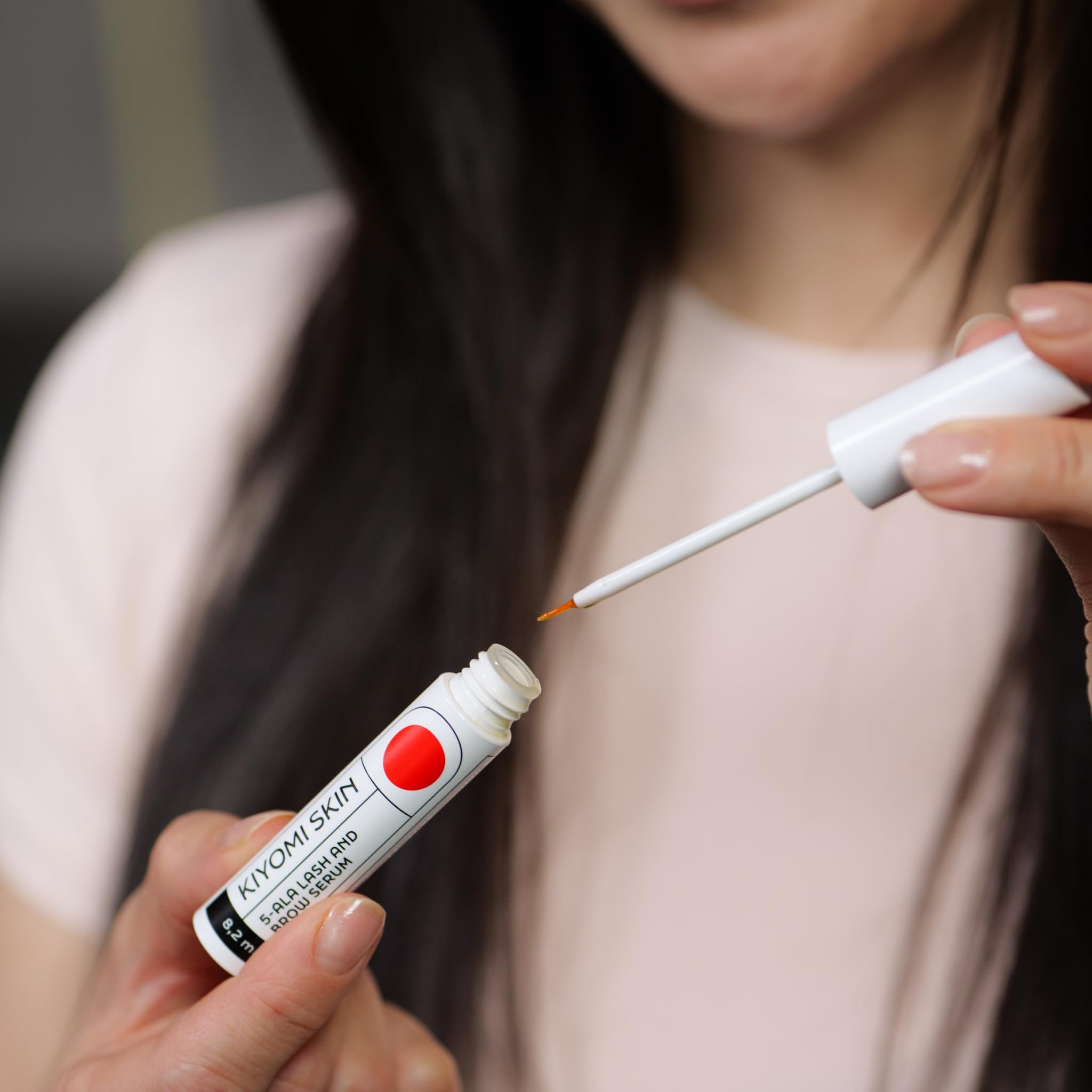 Wimpernserum & Augenbrauenserum ohne Hormone mit 5-ALA & Peptiden – sanft und hormonfrei, für schnelleres Wimpernwachstum, vollere und längere Wimpern und Brauen Wachstumsserum