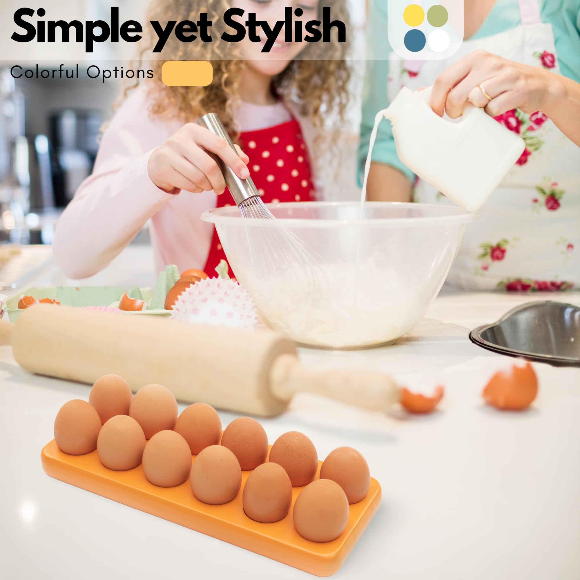 DECOMIL Deviled egg platter (Orange)