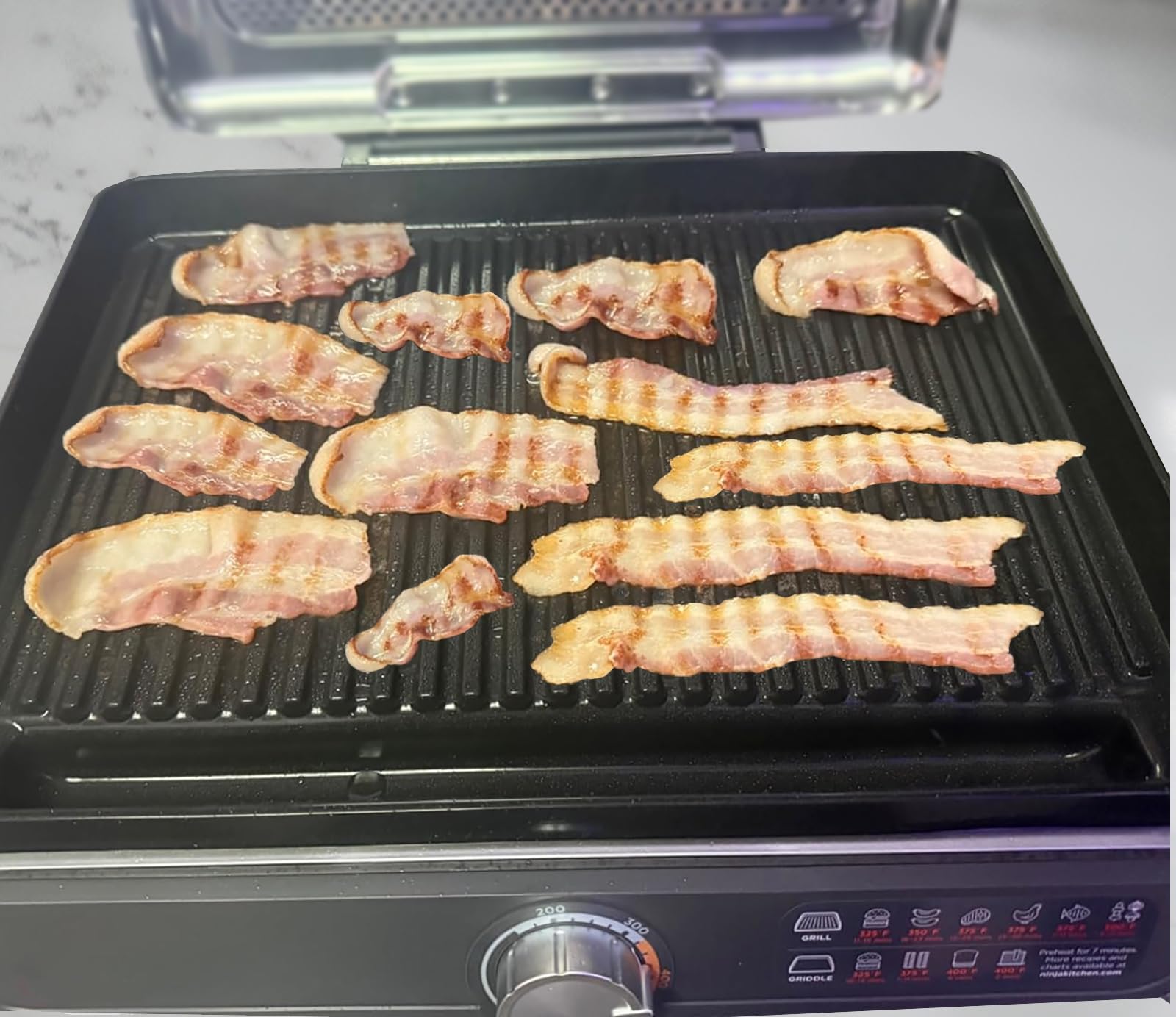 Piastra di ricambio per Ninja Sizzle GR101,Accessori per Ninja Sizzle Indoor Grill & Piastra,Parti di ricambio per piastra grill