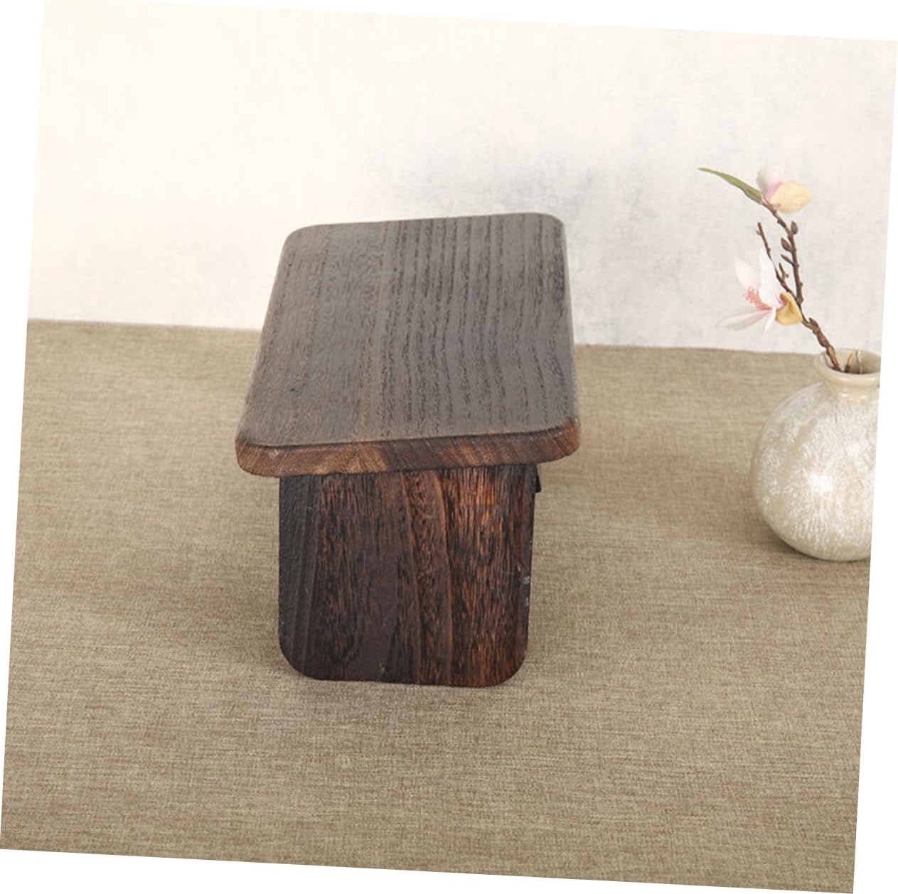Wood Kneeling Stool Foldable Meditation Bench for Worship Home Use and Travel Wooden Design for Comfortable Sitting and Prayer