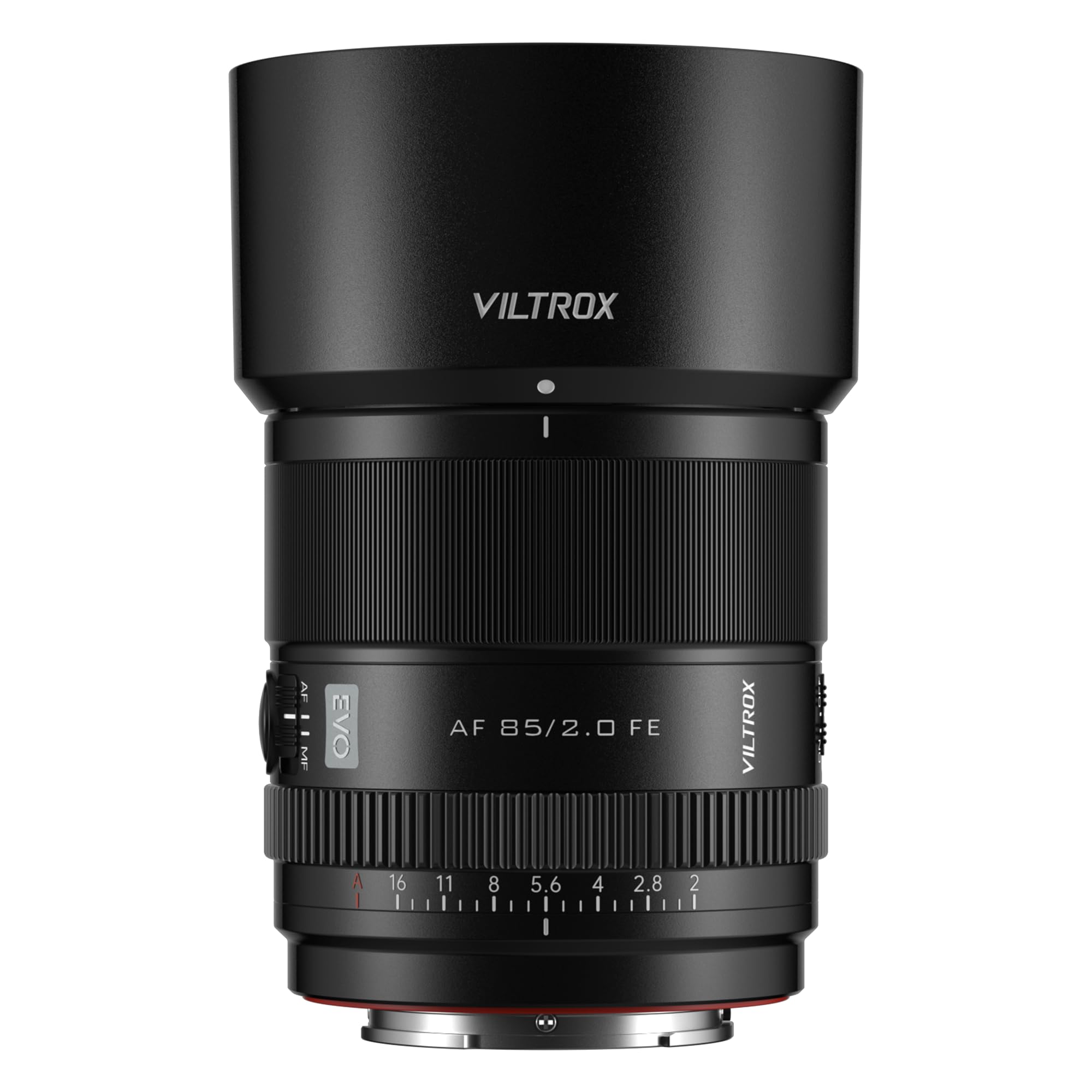 Obiektyw VILTROX AF 85mm F2 EVO FE, obiektyw portretowy z automatycznym ustawianiem ostrości, Full Frame, z mocowaniem Sony E, do aparatów a7, a7II, a7III, a7IV, a7R, a7RII, a7RIII, a7RIV, a7RV, a7S