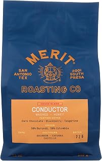 Merit Coffee Conductor Blend Coffee, 12 Oz
